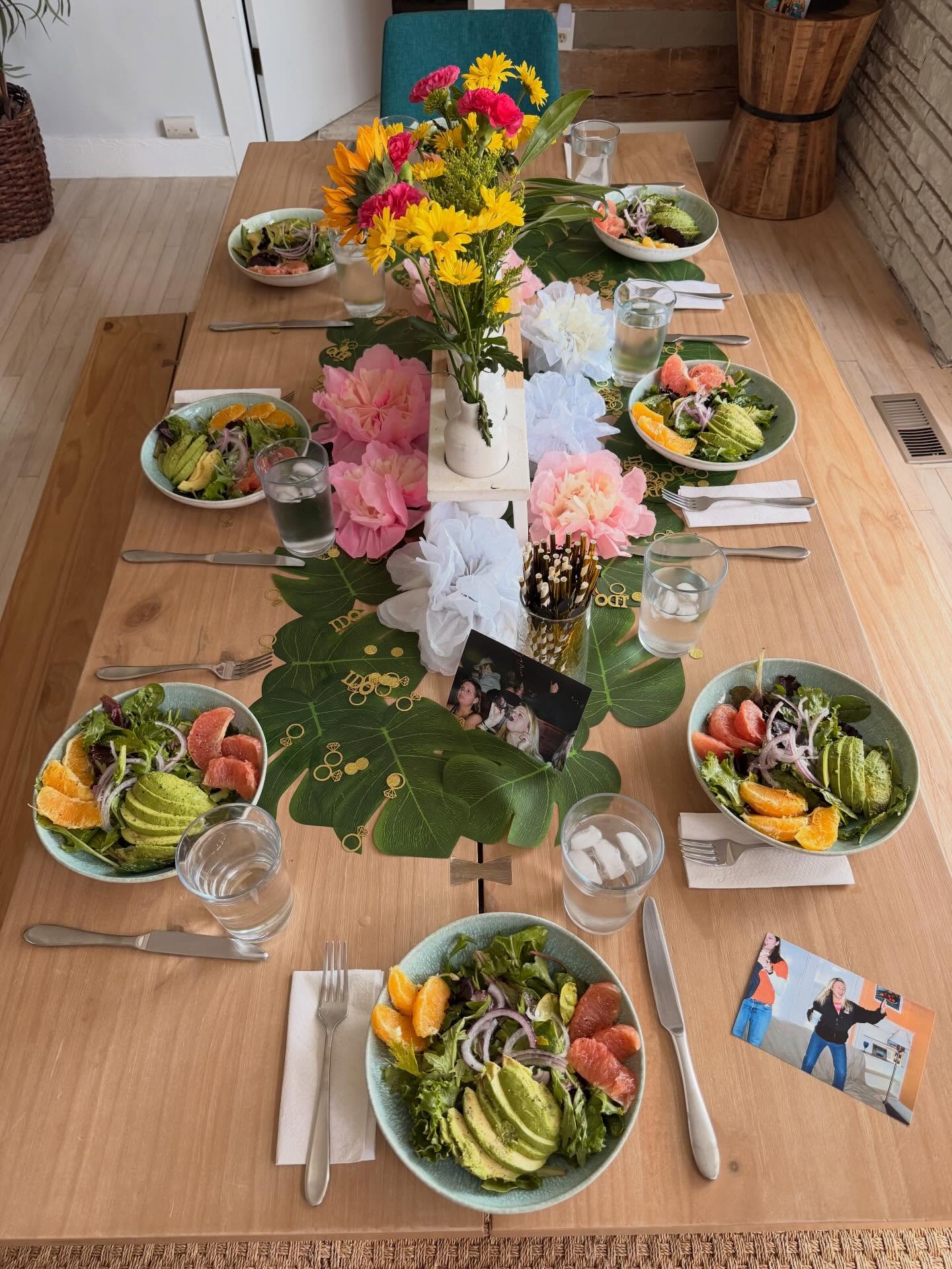 Tonight my team rocked TWO private dinner celebrations. The first one here was a bachelorette party. The menu consisted of citrus avocado salads, crispy skin trout with a lemon dill beurre blanc and rosemary sweet potatoes, and a strawberry shortcake with basil whipped cream. I don’t want to brag, but I have the best team known to man. Chef Bry is on the way home from his event now- pictures to follow! @ichefbry @hayhayleeeee