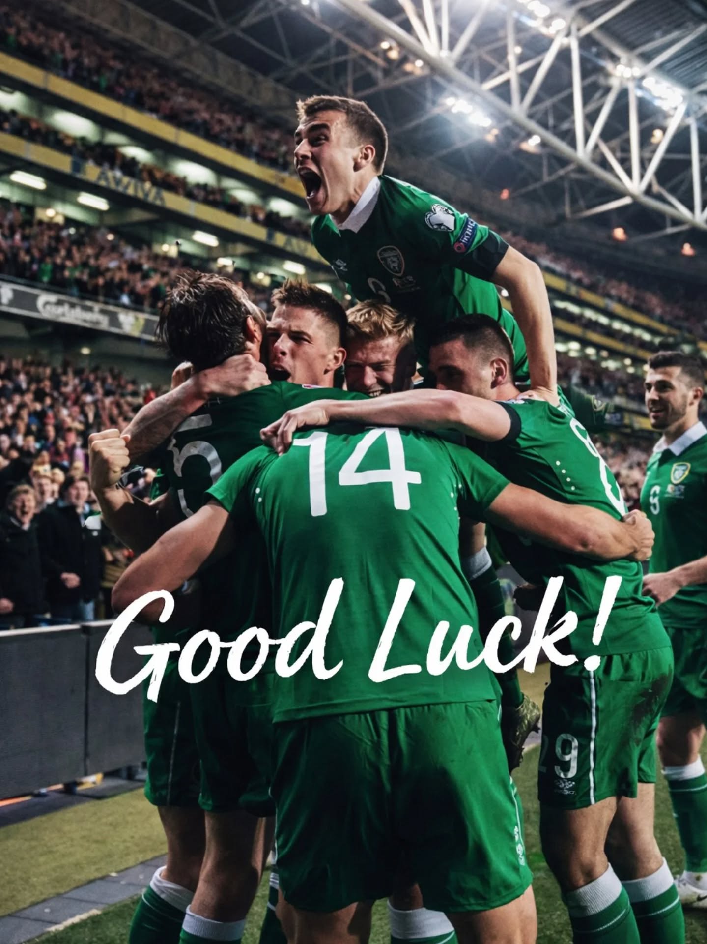 Best of luck to the Irish team tonight 🇮🇪💚
Ireland takes on Czech Republic this evening, and we will be cheering them on all the way.
If you are watching from home, make the night even better with your favorite food from Capones 🍕🍔
#caponesgalway #match #goirish☘️