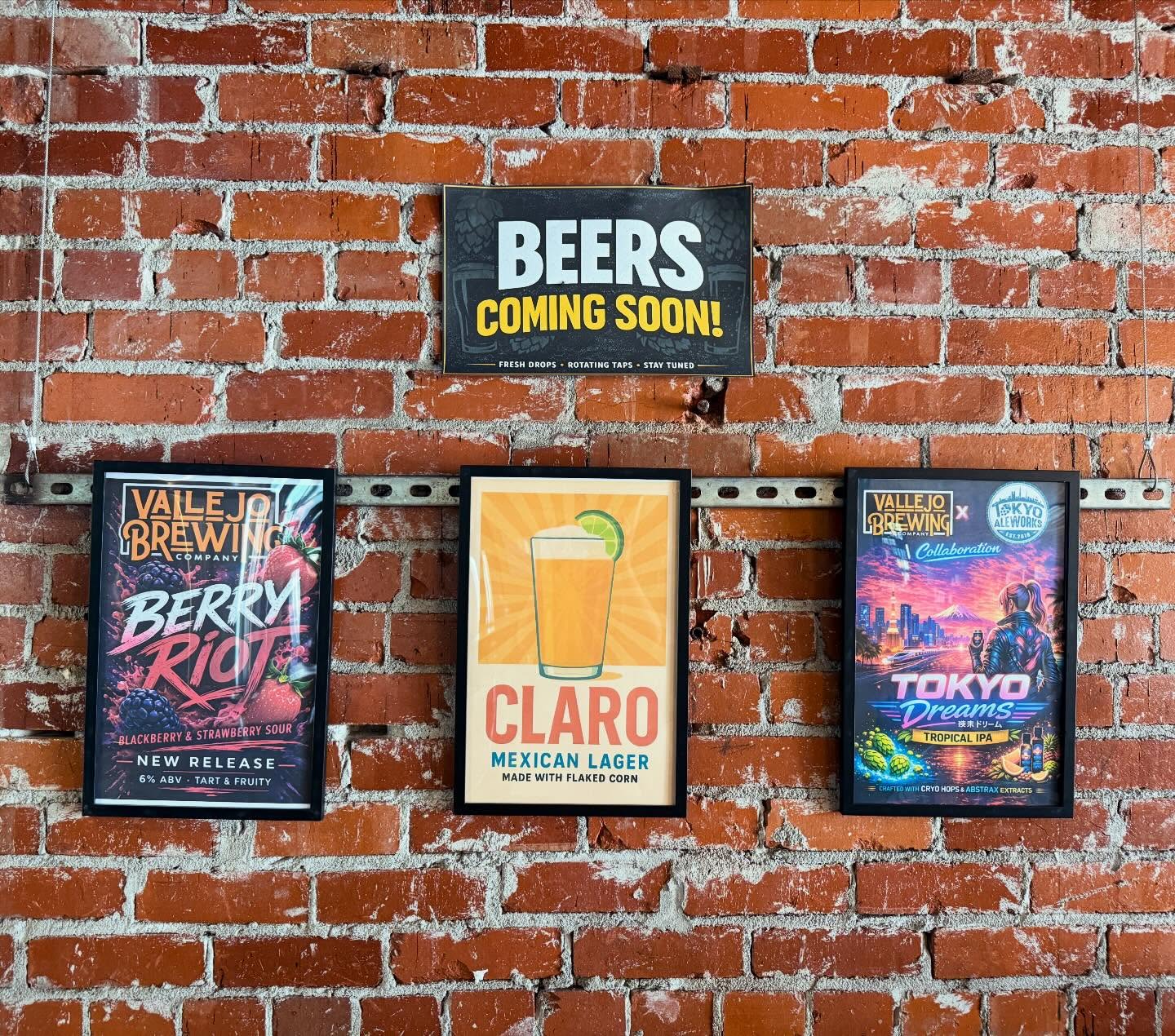 Just a little previewâŚ
Some new beers are on the way đđş
Stay tuned.