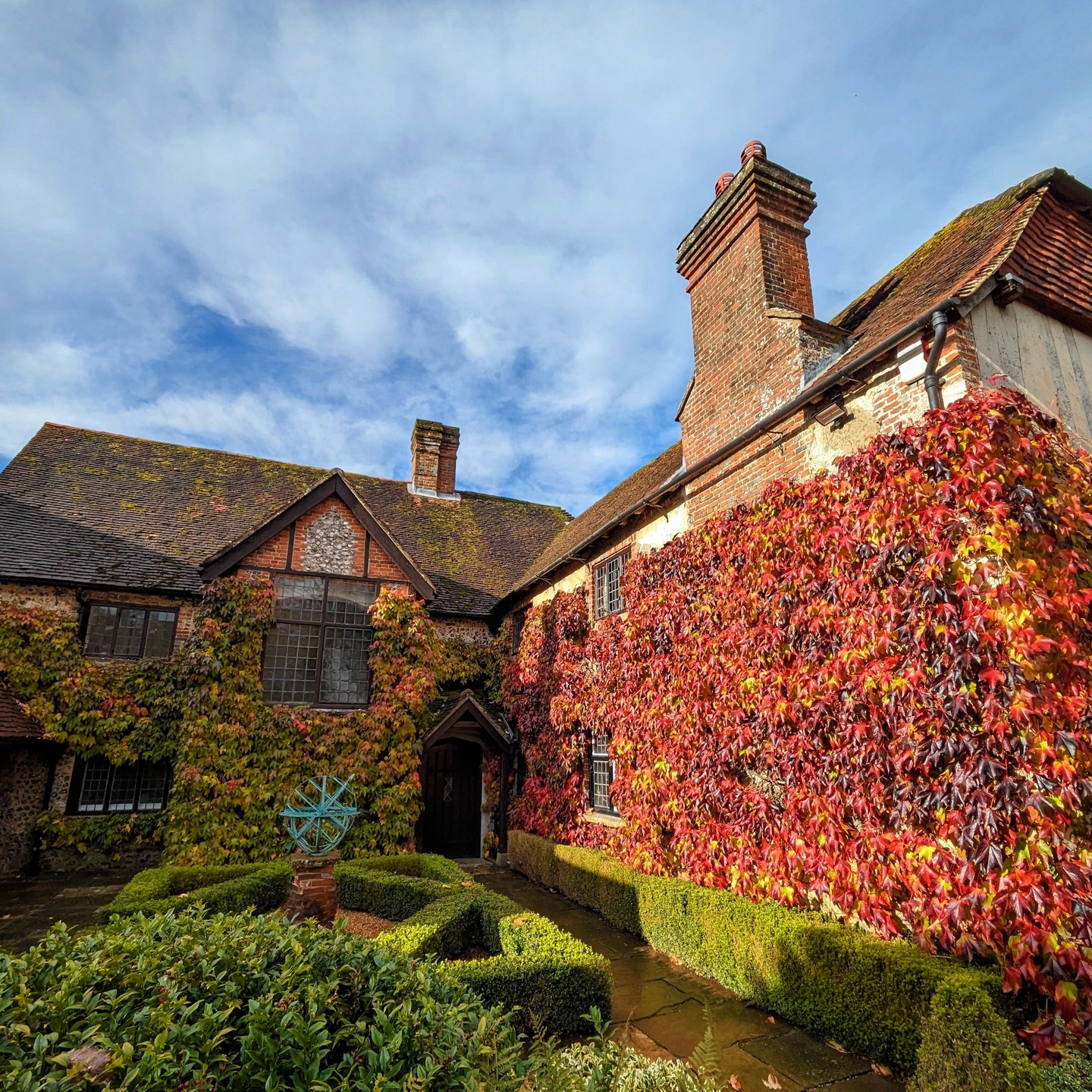 This Boston Ivy on a client's house looked absolutely stunning in the Autumn, it only takes a few tidy-ups a year to keep it under control. But we love the different colours of reds it produces.
#bloomsford #gardening #gardenlife #gardenlove #garden #warsash #warsashvillage #bostonivy #outdoors #gardenersworld #red #red #nature #bloomsfordgardening #gardenmaintenance
