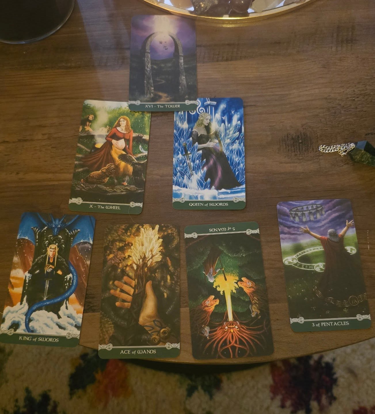 PART 5: THE TOWER ā WHEN EVERYTHING HAS TO FALL
My sister and I are into the witchy stuff.
Late last year Gemma did a tarot reading for me. One of the cards was The Tower.
The Tower is one of the most dramatic cards in the deck. A tall tower struck by lightning. Flames. People falling.
It looks like disaster. In a way, it is.
The Tower represents sudden upheaval. The destruction of false structures. The dismantling of everything you thought you knew.
But here's what most people don't understand.
It's not a punishment. It's a liberation.
The structures that fall were never going to hold. The Tower destroys what was always going to fail eventually. And it does it fast.
Really fucking fast.
As we went into Christmas 2025, I was living inside The Tower.
One of the darkest periods I'd experienced in a long time.
I didn't know how I was going to get the arena done. I didn't know why I was doing any of it anymore.
I was suffocating in smoke from fires I'd created by believing I was unworthy and trying to validate myself through giving and working hard.
My phone was full of people who could help. But I told myself they didn't have time. That I'd be a burden. That I had to figure it out alone.
Then something shifted.
The morning of my birthday, my sister reached out to Lisa Johnson because she didn't know who else would understand the kind of pressure I was under.
Lisa WhatsApped me. "You're not OK. You're getting on a Zoom at 9:30am."
She sat with me whilst I dismantled the dark and filled it with a plan.
Lisa quite literally saved my life that morning.
That moment allowed me to open up to the idea that I was worth helping.
And that's where the Festoon 500 was born.
Sometimes everything had to crumble for the real thing to be built.
It seems apt I'm sharing this on Good Friday.
What structures in your life might need to fall?
What might emerge if you let go?
Dani x
This picture is the cards Gem pulled that night. For those in the know... interesting right? šš