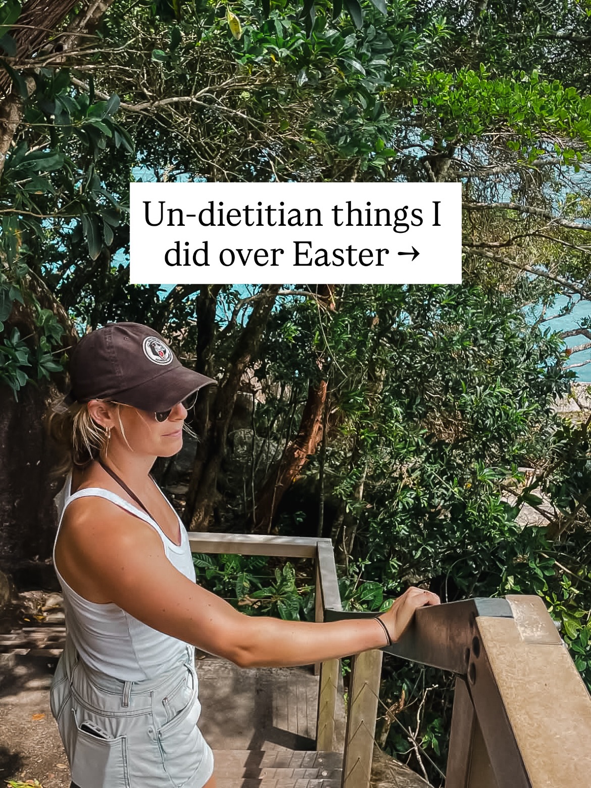 Un-dietitian things I did this Easter 🐣🍫
Yes, I’m a dietitian. And no, I didn’t spend the weekend chasing macros or avoiding chocolate!
Because one day (or one weekend) doesn’t define your health.
What matters is what you do most of the time. How you fuel your body consistently,
how you support your energy and recovery AND, how you build a relationship with food that actually feels sustainable.
There’s space for hot cross buns, chocolate, and eating “just because you feel like it”, without it undoing everything else you’ve been working on.
Good nutrition isn’t about being perfect on holidays. It’s about having a strong foundation that lets you enjoy them, without guilt, restriction, or starting over on Monday.
#dietitian #easter #dietitianapproved #sustainablehealth #dietitiantips