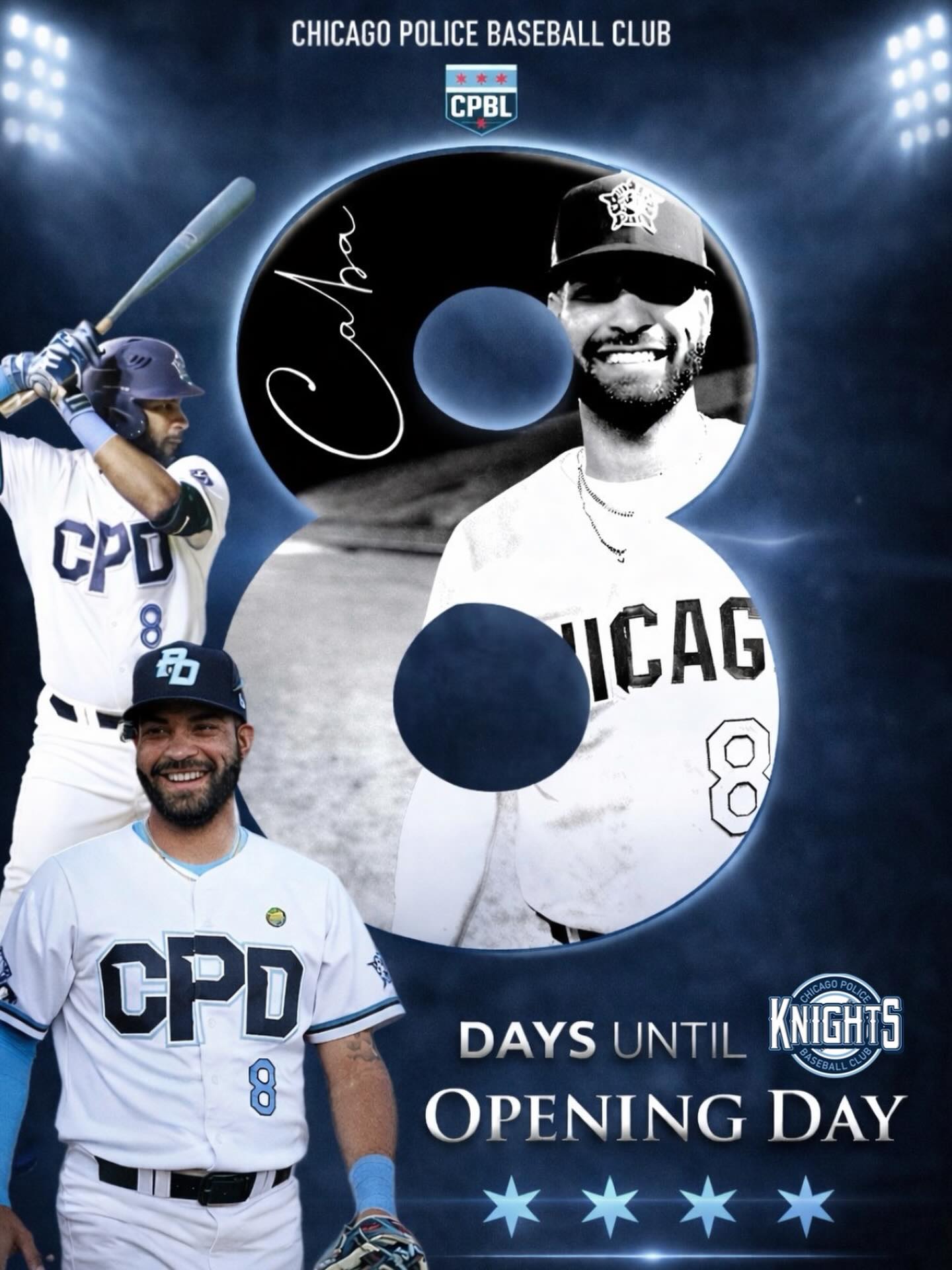 8 Days!!! 👮🏻♂️⚾️💪🏼
