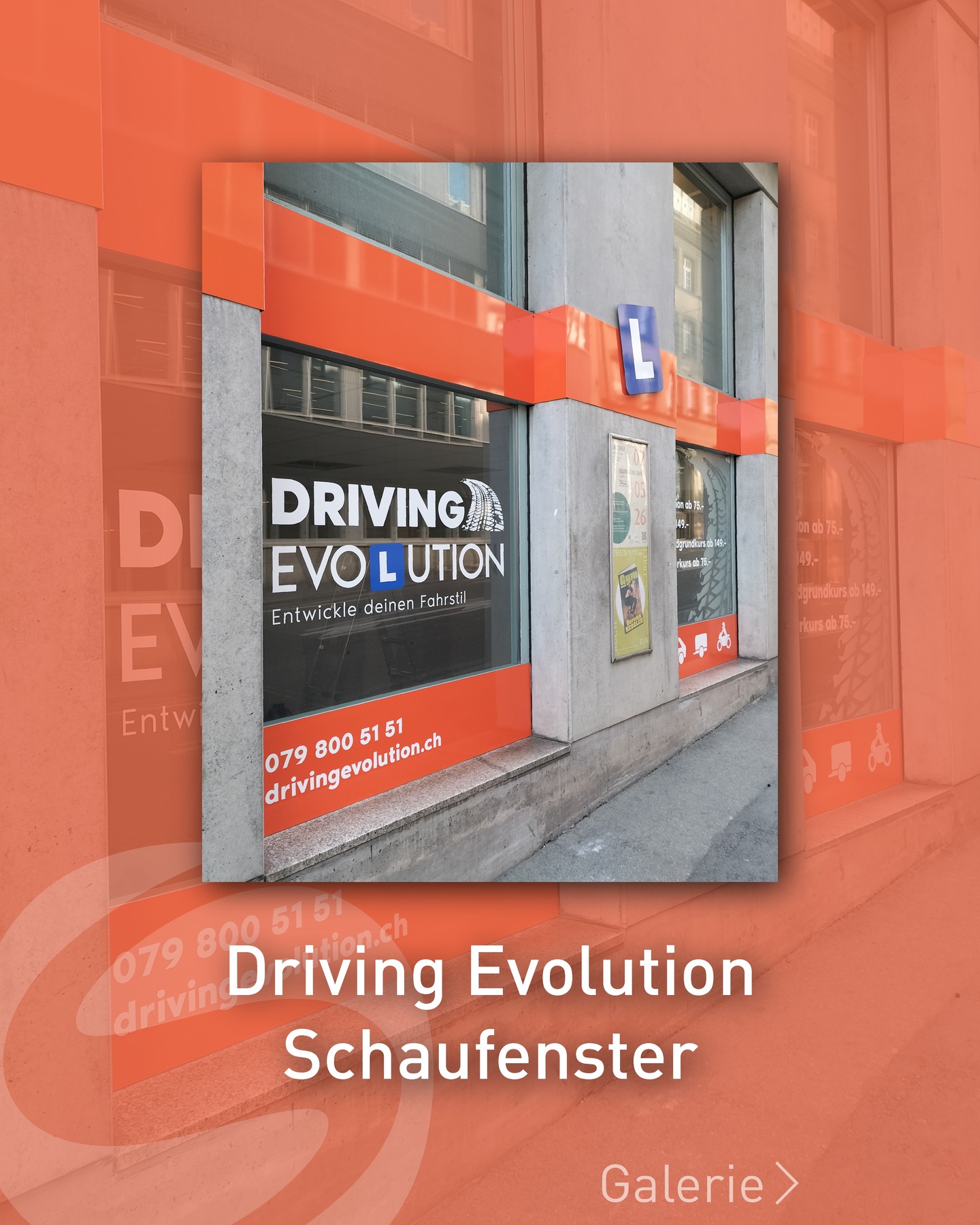 Der neue Standort von @driving_evolution ist nicht zu übersehen;)
Wir bieten Ihnen Gebäude- und Schaufensterbeschriftungen in Ihrem Corporate Design, damit Ihr Unternehmen einen einheitlichen und professionellen Eindruck macht.
—————————
#werbung #marketing #werbetechnik #gebäudebeschriftung #folierung #fahrschule #regional