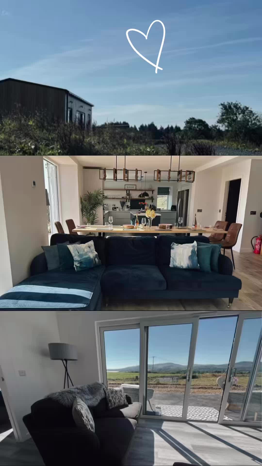 A L L is calm ✨⭐️ #gallowayview 🌱 #beautifulplaces #southwestscotland #relaxandrecharge