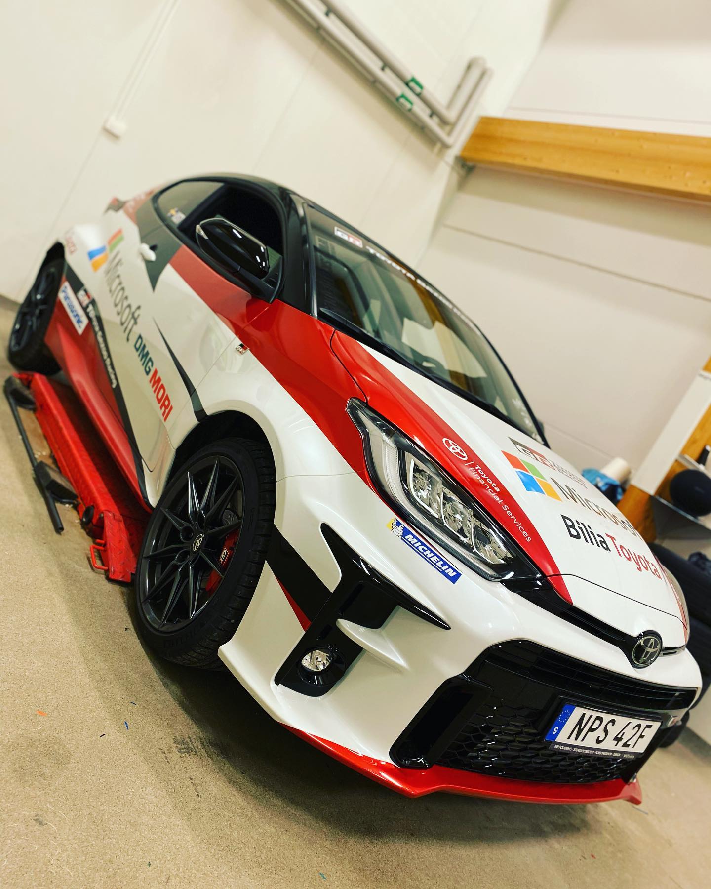 Fordonsdekor Toyota Yaris GR