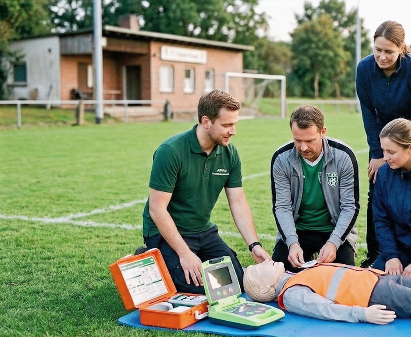 Du stehst am Spielfeldrand, das Training läuft, alles ist super. Doch plötzlich bricht ein Spieler zusammen. Jede Sekunde zählt. 🚑⚽
⚠️ WICHTIG für alle Übungsleiter, Trainer – und GANZ BESONDERS für euren Vorstand!
Viele von uns verlassen sich auf den alten Erste-Hilfe-Kurs vom Führerschein. Ein aktuelles BGH-Urteil zeigt jetzt glasklar: Das reicht rechtlich absolut nicht mehr aus. Wer im Ernstfall nicht richtig reagiert (z. B. bei einer Reanimation), haftet persönlich.
Und das trifft nicht nur den Trainer auf dem Platz! Wenn die Erste-Hilfe-Kurse der Übungsleiter nicht regelmäßig (alle 2 Jahre) aufgefrischt werden, steht für den Vorstand ganz schnell das Thema "Organisationsverschulden" im Raum.
Wir finden: Ehrenamt darf kein juristisches Risiko sein!
Deshalb bringen wir unser Inhouse-Training direkt zu euch auf den Platz oder in die Halle (in Hamm, Soest & ganz NRW). Wir trainieren mit eurem eigenen Material und beantworten genau die Fragen, die euch auf der Seele brennen.
Das Beste für eure Vereinskasse: Da wir direkt mit der BG oder dem LSB abrechnen, ist das Notfalltraining für euren Verein zu 100 % kostenlos! 💶
Schützt euer Team, eure Trainer und euren Vorstand.
📲 Den Link zu allen Infos über das BGH-Urteil und unsere kostenlosen Inhouse-Kurse findet ihr jetzt in unserer Bio!
👉 Speicher dir den Post und schick ihn am besten sofort an deinen Vorstand weiter! 🤝
Hashtags:
#erstehilfe #erstehilfekurs #trainerleben #vereinsliebe #sportverein #ehrenamt #hamm #soest #vereinsvorstand #notfallmanagementnrw #lebensretter #fussballtraining #NRW