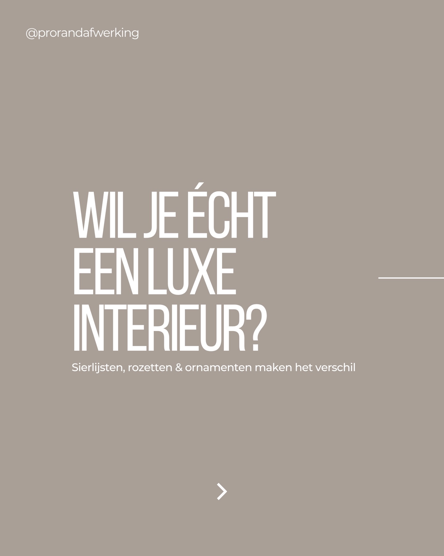 Een interieur zit βm niet in de grote dingen, maar juist in de details π€ Met sierlijsten, rozetten en ornamenten geef je elke ruimte direct meer karakter en een luxe uitstraling!
#prorandafwerking #interieurafwerking #sierlijsten #kroonlijsten #interieurinspiratie