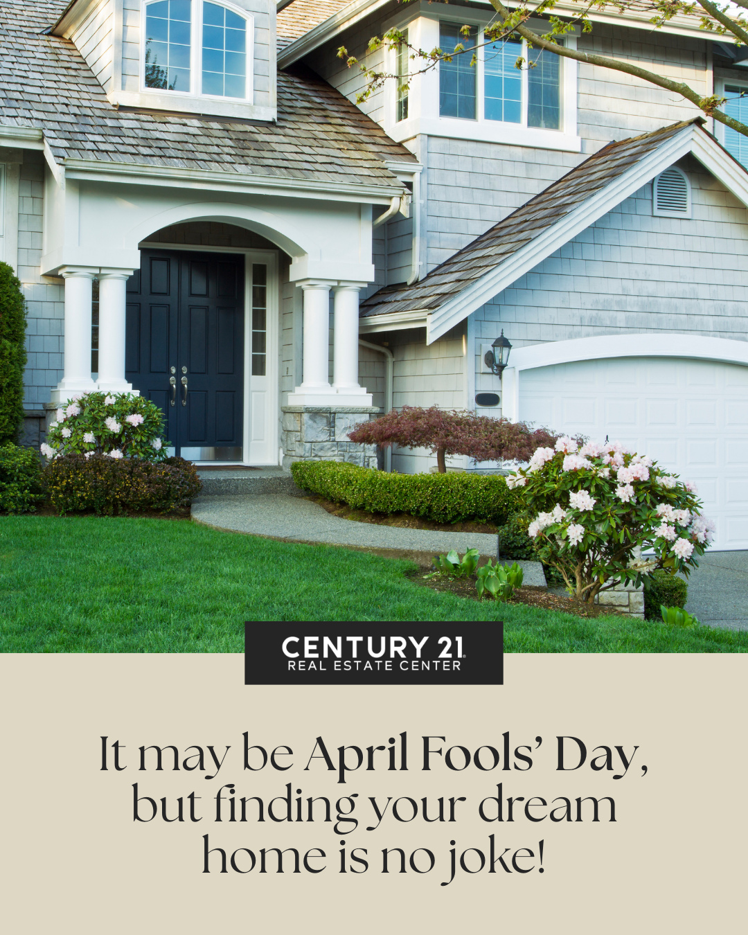 Finding your dream home is no joke - especially in today’s market. 🏡 Let’s make your next move a smart one!
#DreamHome #AprilFools #HouseHunting