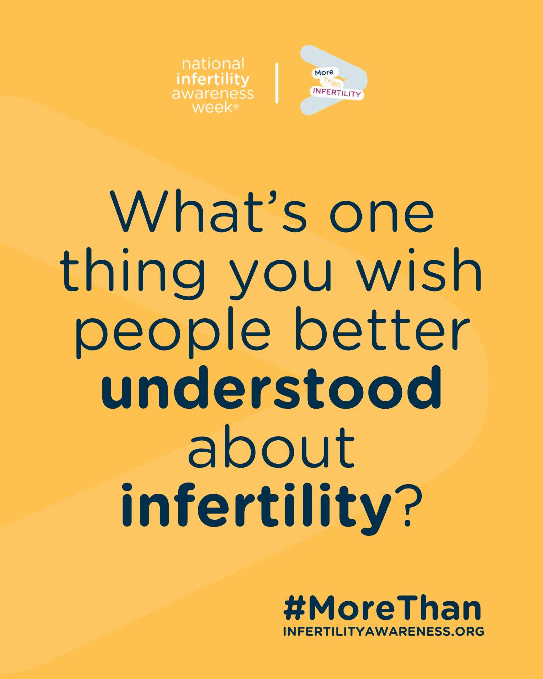 Infertility is often misunderstood and reduced to assumptions, misinformation, oversimplified advice, or uncomfortable silence.
Today’s conversation is about truth and empathy. If you could correct one misunderstanding or explain one reality people often miss, what would it be?
#NIAW2026 #MoreThan