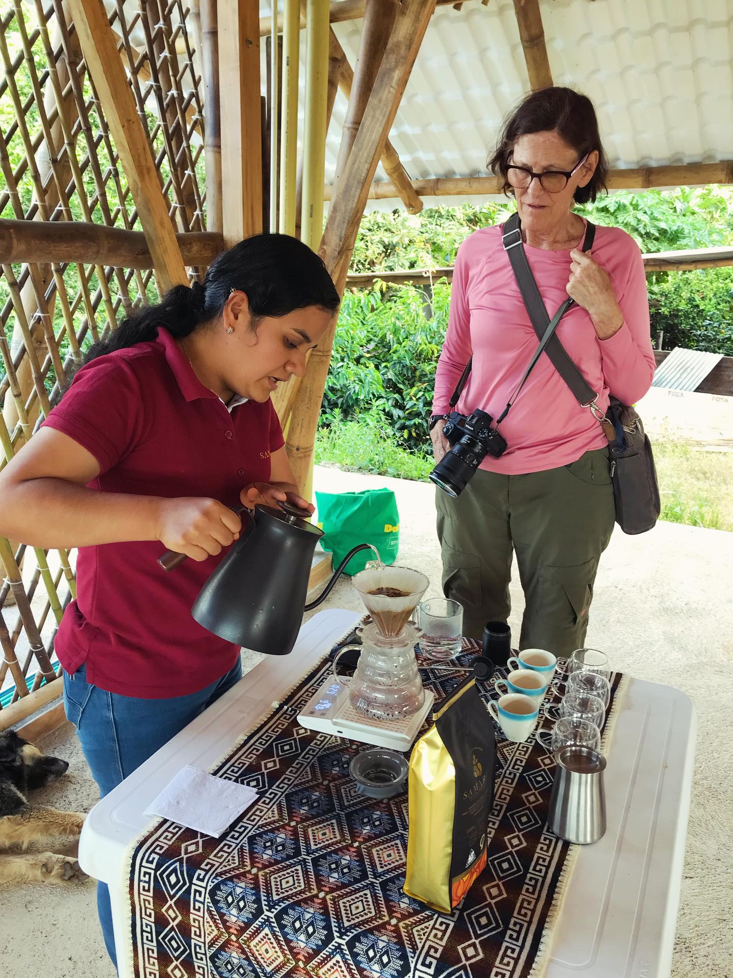 Thanks to the guys from @samareycafe for a great tour of their beautiful farm in La Union, Nariño!