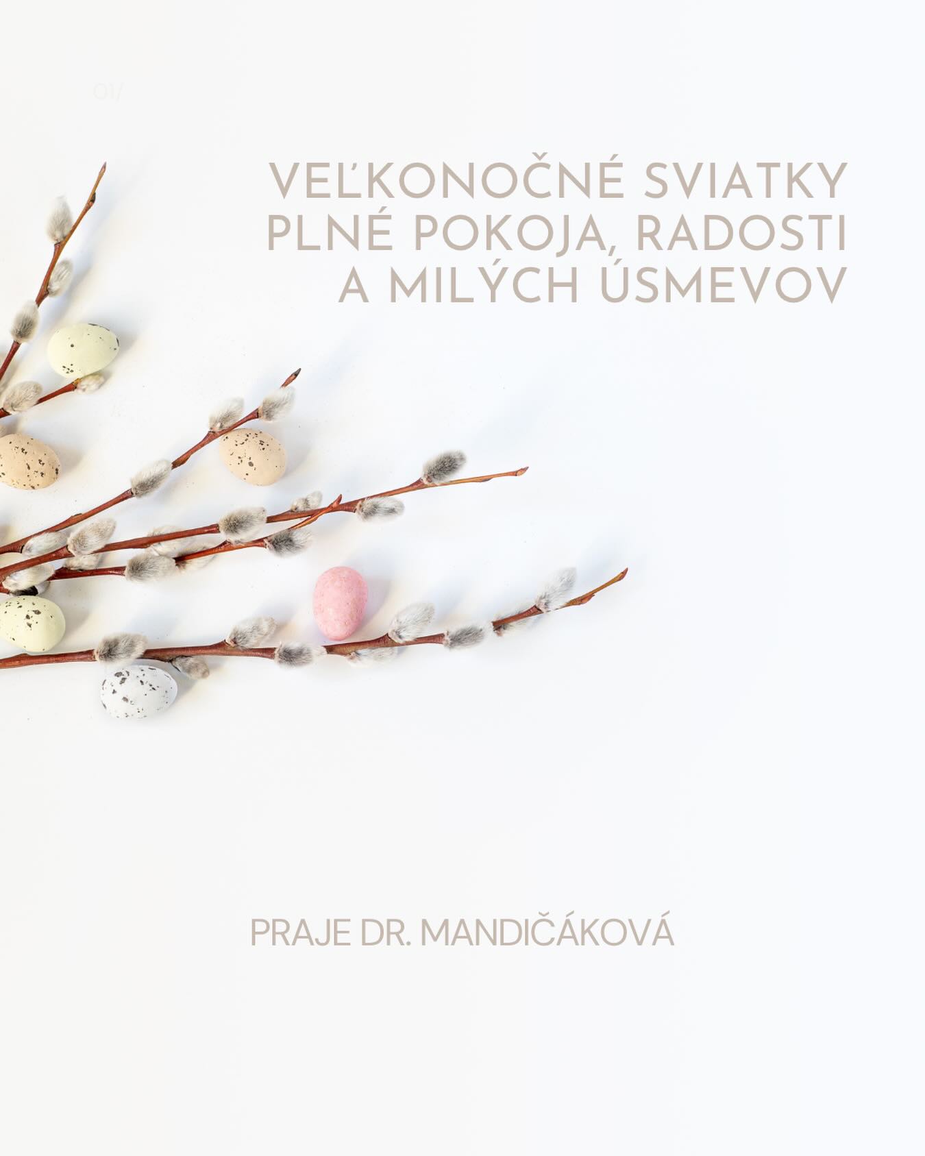 Veľkonočné sviatky plné pokoja, radosti a milých úsmevov. 🐣🌷
Nech sú tieto sviatky naplnené pokojom, rodinnou pohodou a krásnymi chvíľami. Prajeme Vám veselú Veľkú noc. 🐰🌸💛
#drmandicakova #zubnestrojceky #celustnyortoped #ortodoncia #kosice