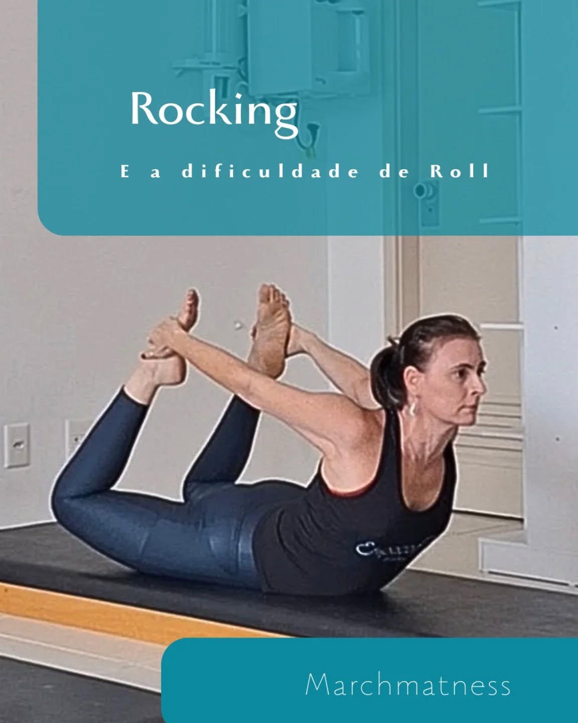 Primeira coisa que preciso dizer é que se você chegou até aqui, já pode se considerar vencedor.
Se você entra na posição do Rocking você é um herói.
Por isso, dá aquele beijinho no ombro de orgulho aí.
O que melhora o Rocking pra mim é segurar nos pés, usar as pernas, respirar. Porém, se eu fechar as pernas, como descrito no livro, encalho e se eu respirar como o Sr. Pilates instrui meu balanço fica menor. Deste modo, acredito que deixar o aluno abrir a perna, assim como fazemos no Swan e dar diferentes opções de respiração para ele testar o que funciona melhor é a minha dica.
Eu sei que quando experimentamos exercícios muito difíceis nossa tendência é interromper a respiração, mas no Rocking ela vai ajudar muito. Então, apenas respire e use a respiração para balançar. Comece pequeno exatamente como no Swan.
Mais uma vez lembre-se pessoas diferentes tem dificuldades diferentes. Meu Swan não Dive. É um balancinho tão mixuruca que nem pode ser considerado Dive, mas o meu Rocking funciona bem e até gosto.
No mais, não se esqueça que vc já faz o Down Stretch e já Rocking em um outro ambiente, por isso relaxa e diminua a cobrança. Você é sensacional.