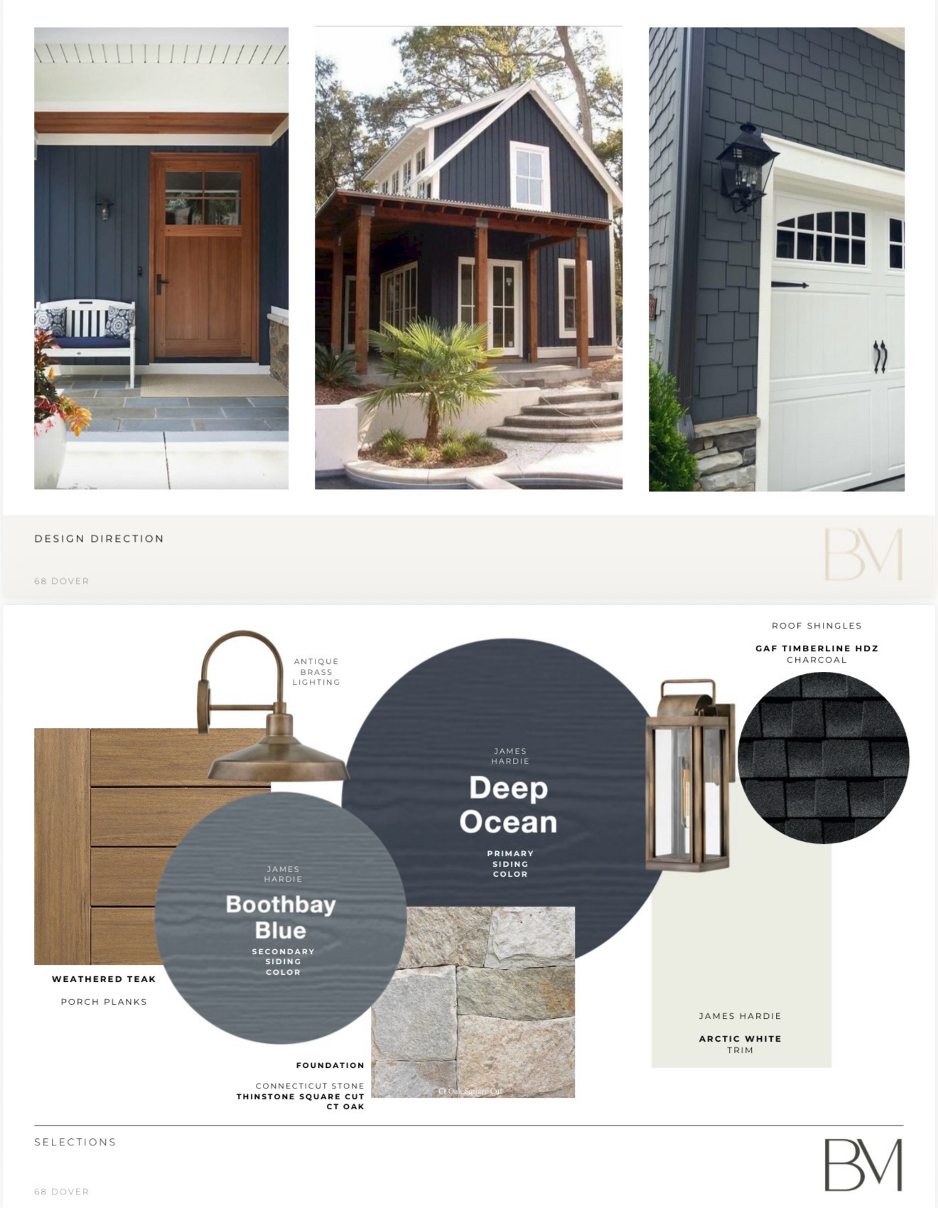 Exterior concepts and siding selections for our Somerville project! Feeling blue and classic!✨🙌🏻 #exteriorconcepts #exteriorsiding #jameshardie #bluetones #interiordesign