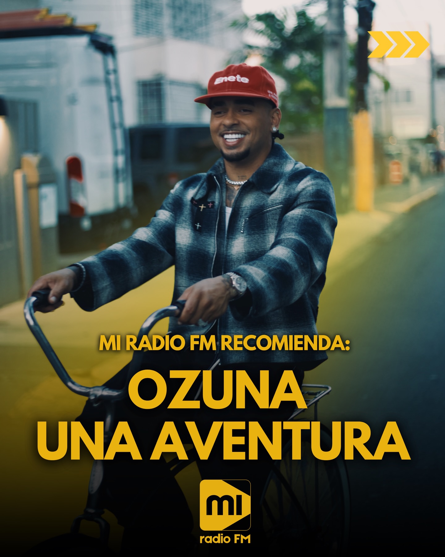 “Una Aventura” es el último single del artista @ozuna , una canción que marca su regreso al reggaetón más clásico y romántico que lo llevó al éxito, con ese sonido nostálgico que conecta desde la primera escucha 🐻
📻 En Mi Radio FM ya la estamos disfrutando y te la recomendamos para que la sumes a tu playlist desde hoy mismo.