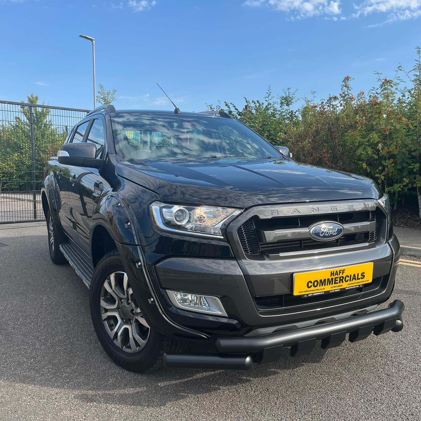 SOLD ✅ KICKING OFF CORRECT WITH THE UNDISPUTED KING OF PICKUP TRUCKS 👑 AVAILABLE TO BUY NOW FROM £387.52 p/m
⏰ 37,000 Miles From New
📑 FULL Service History & MOT Reports
🔥 Manual Roller Shutter - Tow Bar - Front Bull Bar - Gloss Black Wheel Arch Kit - Reversing Camera - Rear Parking Sensors - Load Liner - Heated Front Seats - AC - Bluetooth - Cruise Control & More.
🛞 Spare Wheel
🔐 2x Keys
👨 3x Previous Owners
🥇Finance Available for Business or Personal
✅ 3m Warranty as standard and extended packages are available
♻️ Part Ex Considered
2017 (67reg) Ford Ranger Wildtrak D/Cab Pickup 3.2l TDCi 200 with light predator styling 🥜
This vehicle has never seen hard labour or been used to tow - it has been directors vehicles since new and only used for commuting to and from work 🧼
Cash Price £20,500 + VAT or Finance From £387.52 per month
For further information or walk around videos, please contact the office 👇
☎️ 01795 508950
📱Text or WhatsApp 07496 419781
📧 info@haffcommercials.co.uk
🌐 https://www.haffcommercials.co.uk
Finance calculated based on a VAT & 10% deposit over a 60 month term for excellent credit businesses. Other profiles and credit types are considered but quotes may differ.
IFG Hire & Sales Ltd T/A HAFF COMMERCIALS is registered in England and wales, company registration number 14197381. Registered Office Address: Wises Oast, Wises Ln, Sittingbourne, Kent, ME9 8LR. Data Protection Number ZB689143.
IFG Hire & Sales Ltd T/A HAFF COMMERCIALS are a credit broker, not a lender. We are authorised and regulated by the financial conduct authority (FCA), Firm Reference Number 1014140. We work with a number of carefully selected lenders who may be able to offer you finance for you purchase from us, subject to credit approval. Other offers may be available externally but cannot be used in conjunction with our offer. We do not charge you a direct fee for our finance service, instead we are renumerated by way of commission from the lender once you enter into an agreement with them. Commission received by us may affect the amount you repay under your agreement.