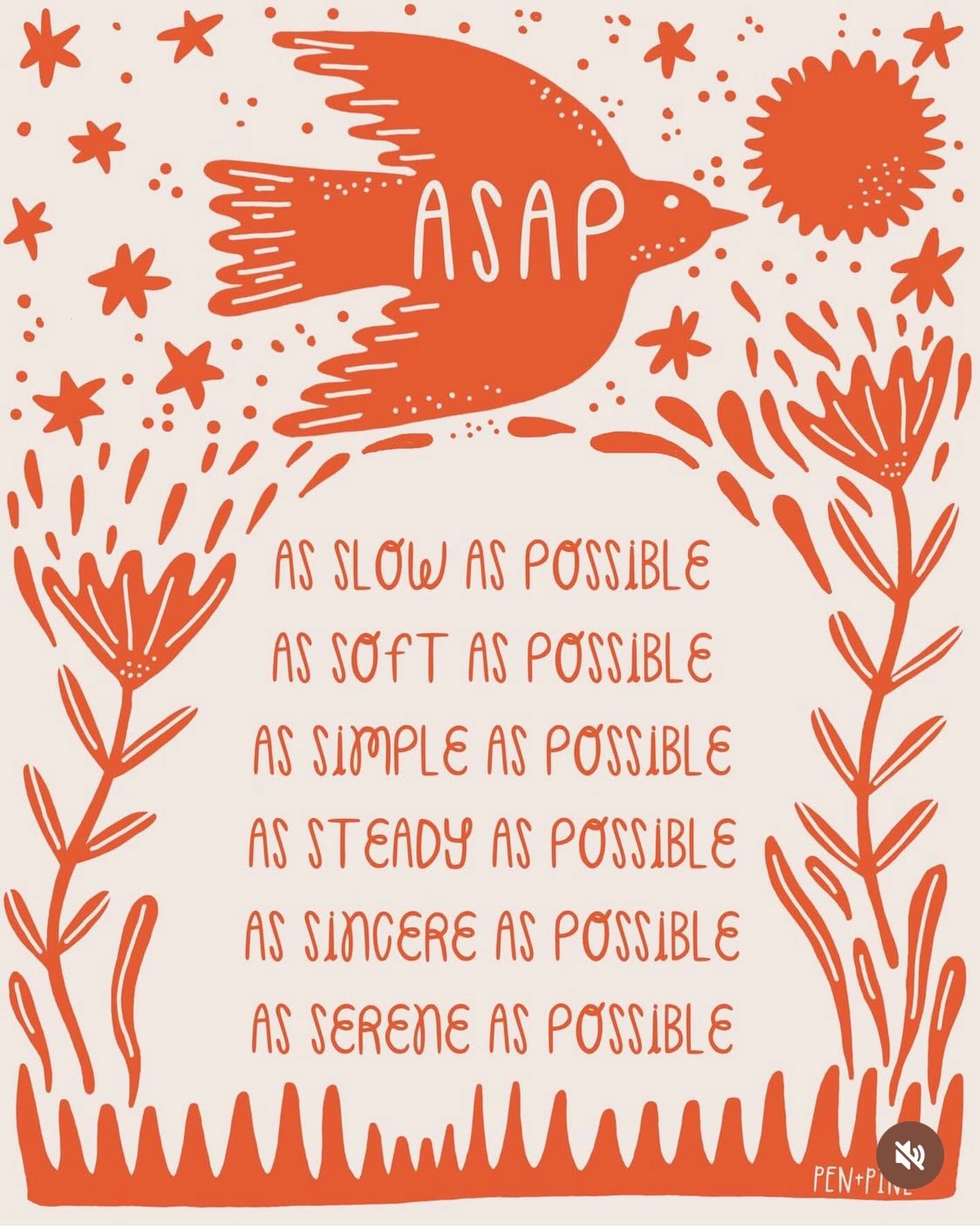 This illustration is now available as a 5x7” print (and postcard!) Hang it on your wall, send it to a friend ❤️
.
.
.
#asslowaspossible #slowliving #slowdown #artprint