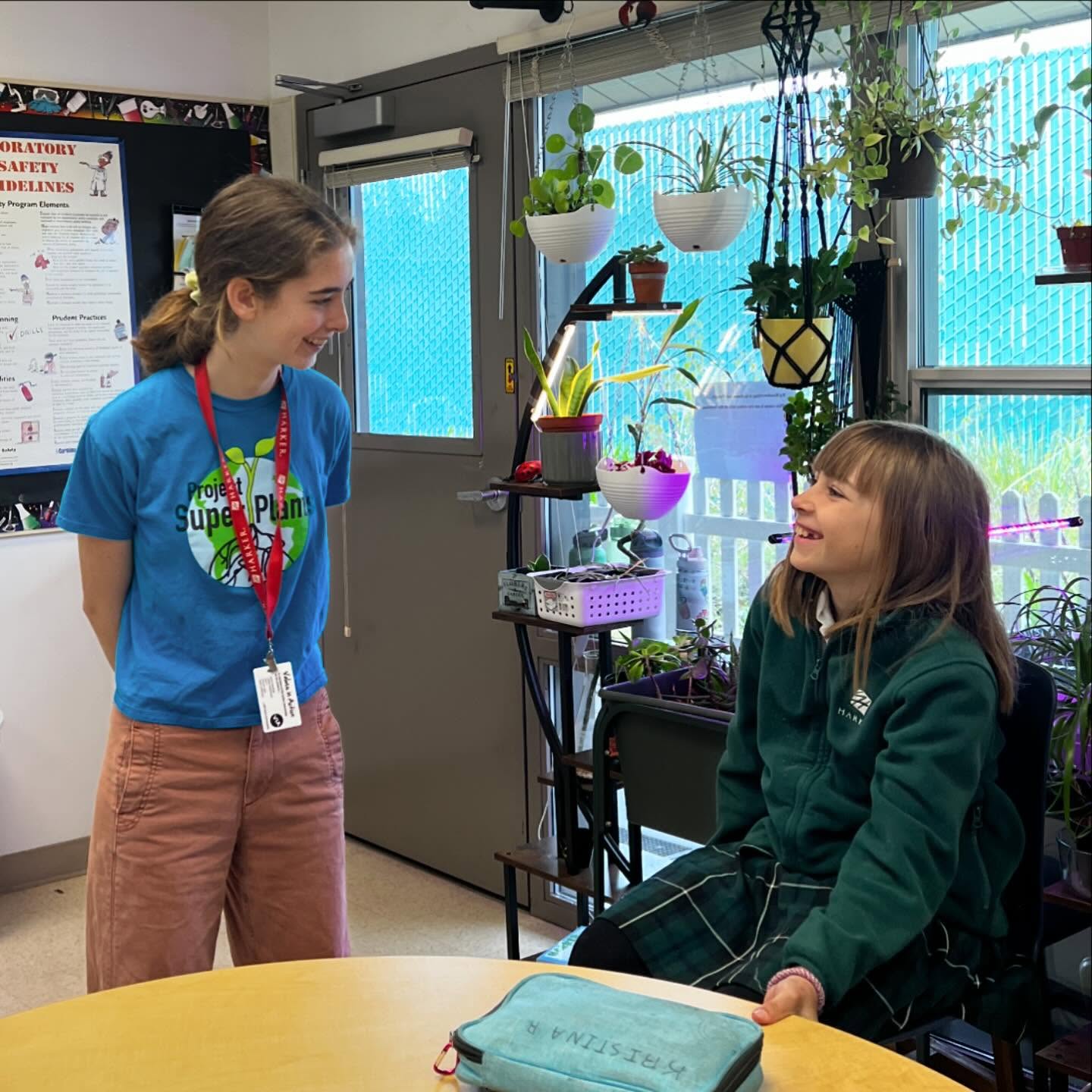 Presenting to 5th graders @harkerschool!