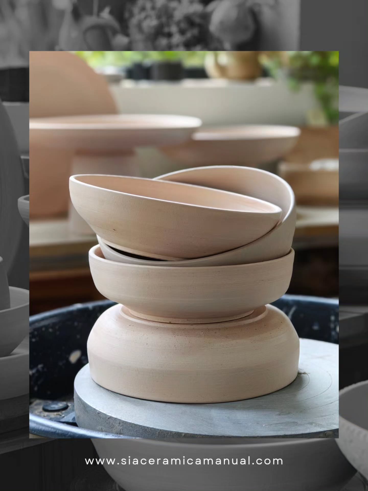 Os dias de produção...
SIA Cerâmica Manual
Argilas @massas_terranova