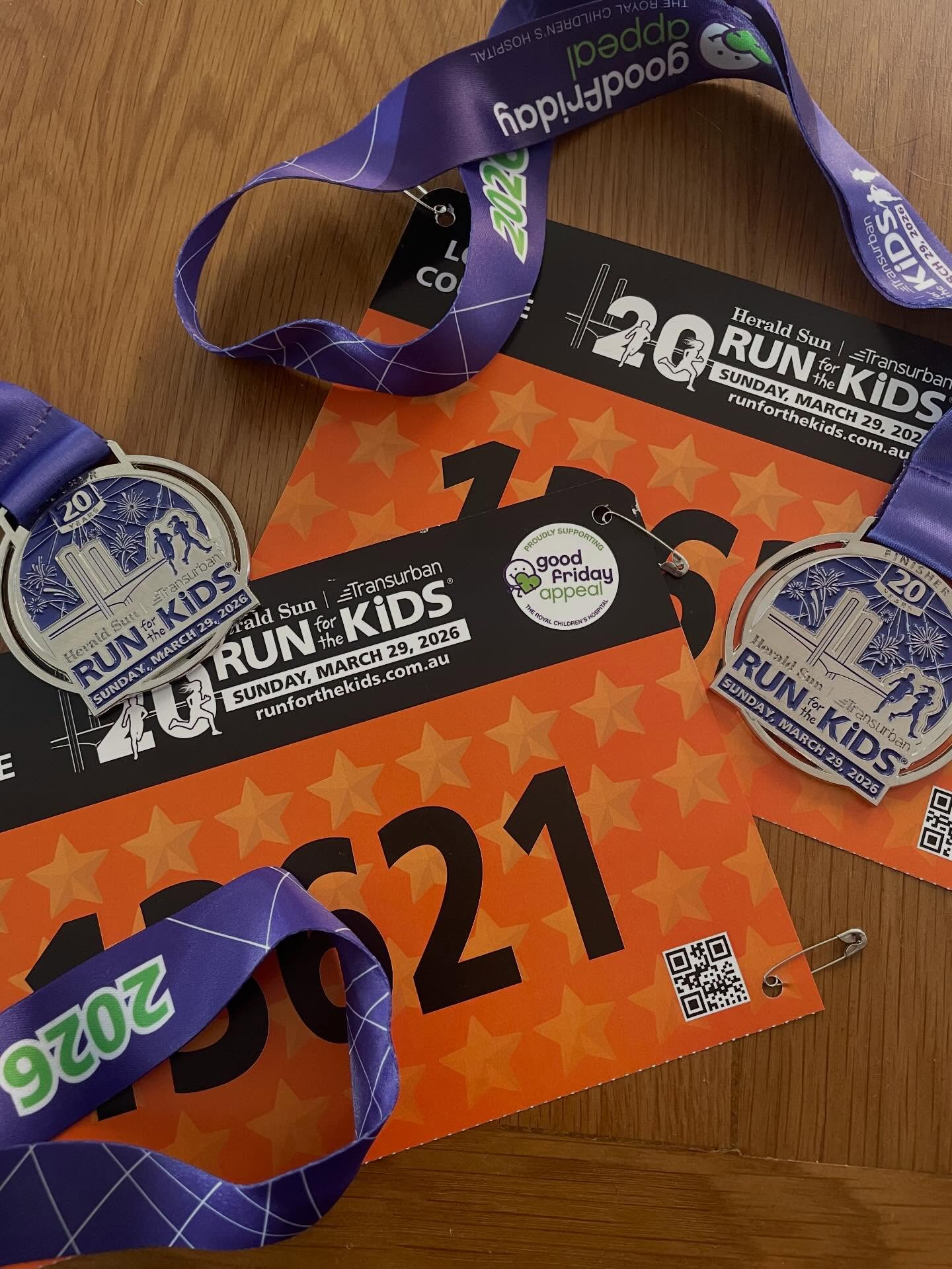 29 March 2026, Cyndi and I ran the ‘Run for the Kids’ 14.4 km run with no preparation or even a stretch - sheer stubbornness to complete the course. We surprised ourselves…