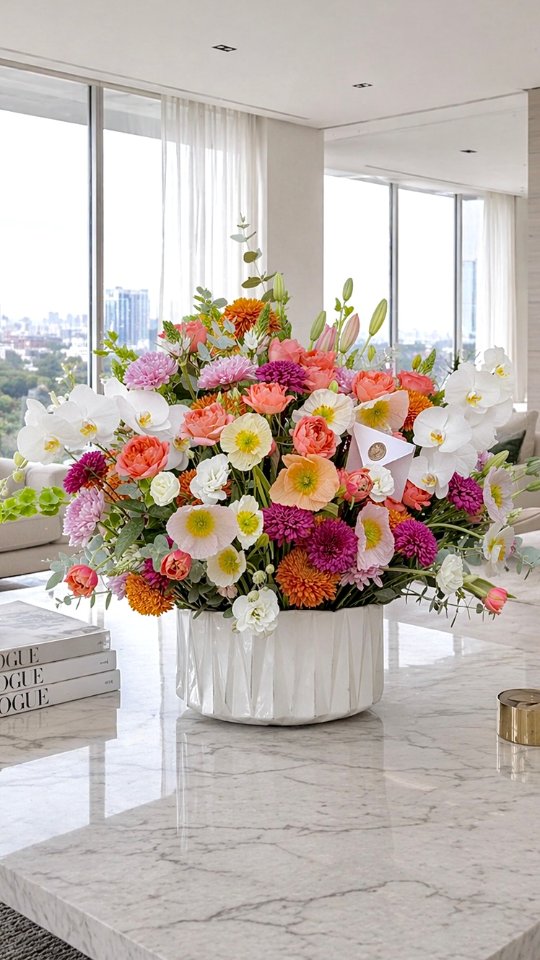 ¿Dónde encontrar flores elegantes para cumpleaños o celebraciones en Polanco CDMX?
Cuando se trata de un cumpleaños o una ocasión especial, el tipo de flores que eliges hace toda la diferencia. En Florilegio MX desarrollamos arreglos florales en Polanco CDMX pensados para sorprender desde el primer momento, con combinaciones de flores premium que destacan por su color, frescura y proporción.
Son piezas que no pasan desapercibidas: tienen presencia, equilibrio y una estética cuidada que eleva cualquier celebración. Funcionan como un regalo con intención, pero también como un elemento que transforma el espacio donde se colocan.
Cada arreglo se diseña buscando un resultado armónico y elegante, ideal para quienes quieren regalar algo bien pensado y fuera de lo común.
Entregas en Polanco, Lomas de Chapultepec, Bosques de las Lomas, Santa Fe, Condesa, Interlomas y zonas exclusivas.
#FloresParaCumpleaños
#ArreglosFloralesCDMX
#RegalosConFlores
#PolancoCDMX
#FlorilegioMX
