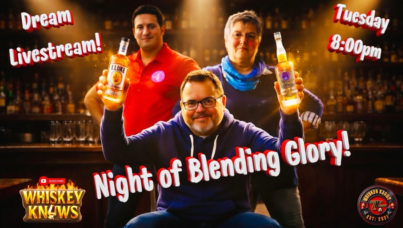 Join K.LUKE Whiskey Company Owner / Master Blender tonight with @nancylfraley and @mmccloudiv Live TONIGHT at 8pm EST over on the @whiskeyknows21 YouTube Channel! This will be an amazing night of conversation surrounding what it takes to blend exceptional Whiskey releases! CheersđĽ
#TheSpiritOfBlending
https://www.youtube.com/live/FFjD1p7eGIo?si=NjdjReW9mm4G3tYT