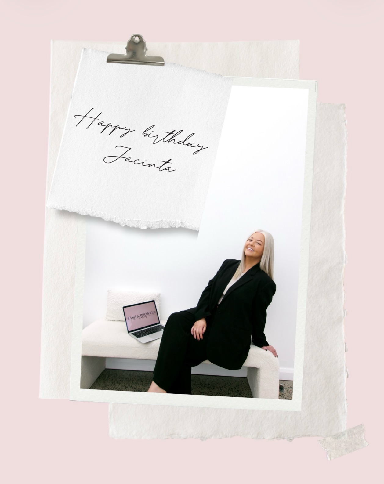 Happy Birthday to the most loving, generous and hard working human we know. 🎂🥳
We are so incredibly grateful for you not just as a boss but a best friend. You have always gone above and beyond for your clients and our team and we couldn’t have asked for a better role model to look up too.
We hope your day is filled with love from your beautiful family and friends.
Love you always Cin✨
-The JH Team 🩷