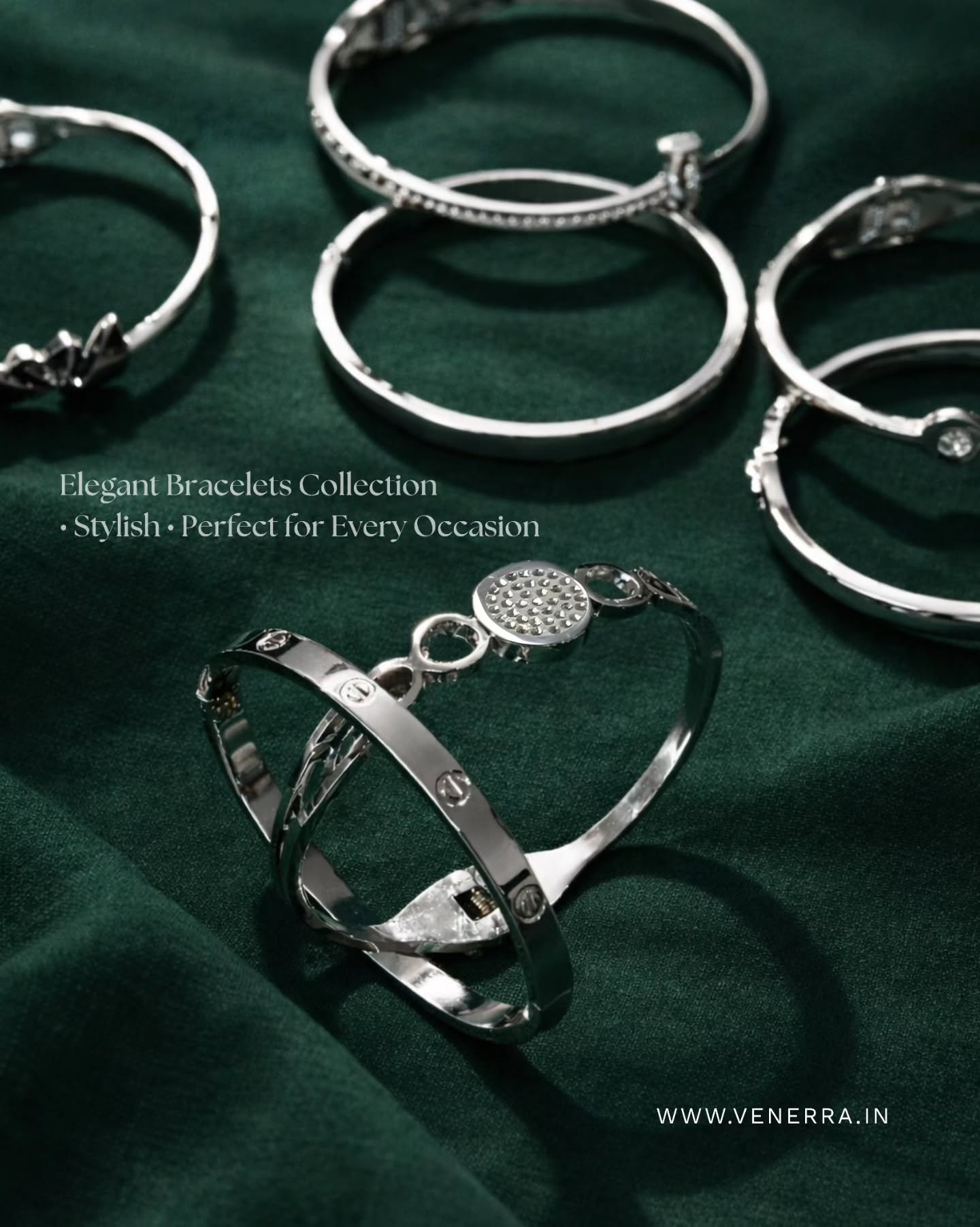 Venerra bracelets made for every moment. 🤍
#everydayluxury #venerra #minimalstyle #chicjewelry