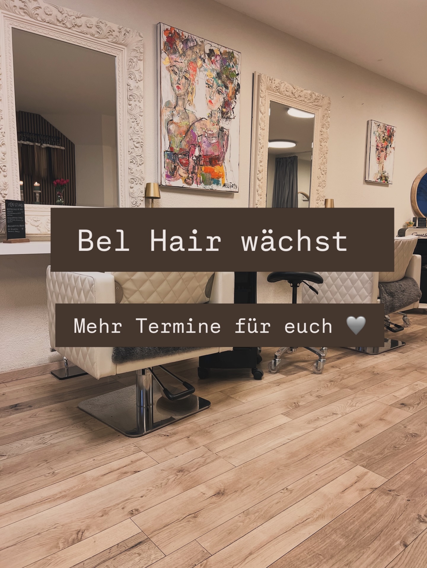 ✨ Bel Hair wächst
Wir freuen uns, euch ab sofort noch mehr Termine bei Bel Hair anbieten zu können 🤍
Für euch bedeutet das:
mehr Flexibilität, mehr Verfügbarkeit und noch mehr Raum für persönliche Beratung, schöne Ergebnisse und euer Verwöhnerlebnis.
Wenn du schon länger einen Termin buchen wolltest, ist jetzt der perfekte Moment.
📍 Bel Hair Küsnacht
📲 Termine jederzeit online buchen
#belhair #küsnacht #friseurküsnacht #hairstyling #blondhair haarpflege verwöhnerlebnis