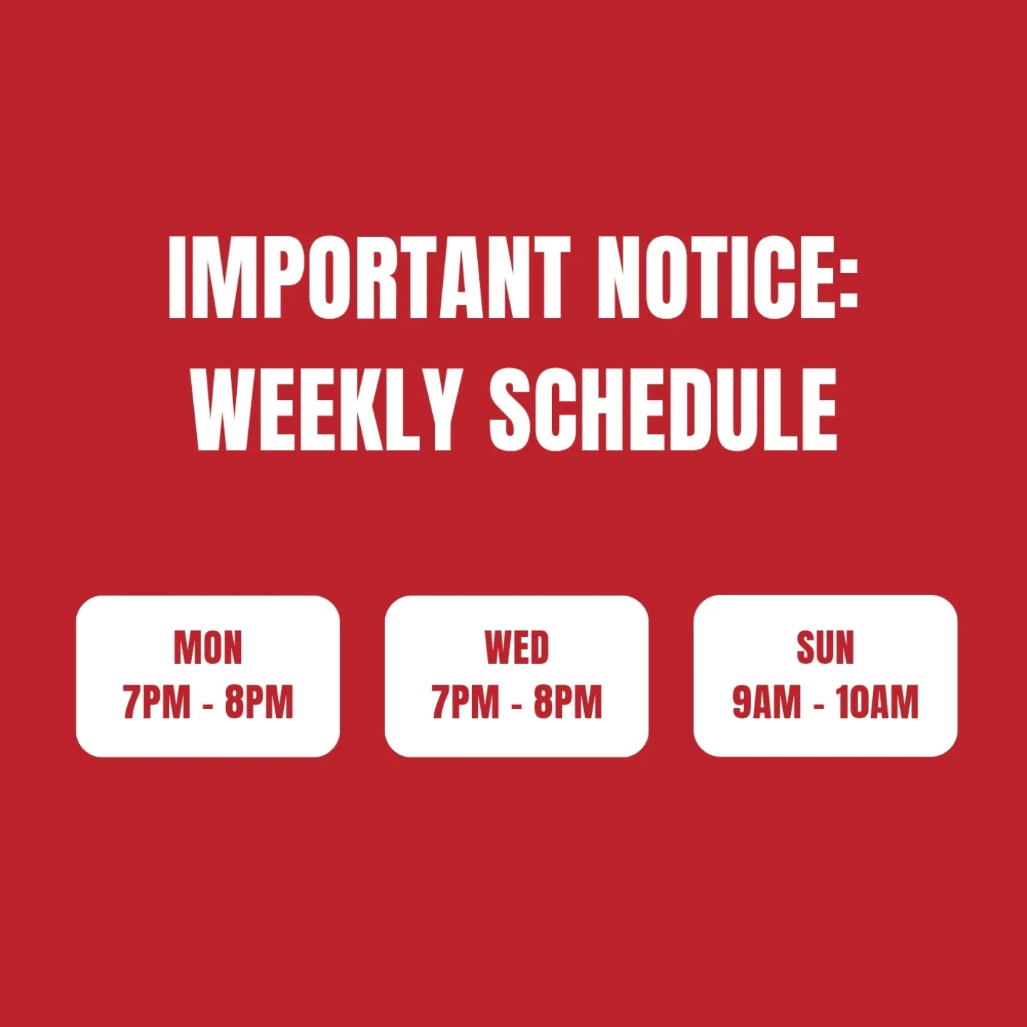 Timetable Update ⚠️
From 1st April 2026, our weekly sessions are:
✴️ Monday 7-8pm
✴️ Wednesday 7-8pm
✴️ Sunday 9-10am
While this is a slight reduction to our timetable, we’re focusing on keeping sessions high quality, and full of energy 🙌
The good news? You’ll still get the same supportive coaching, varied sessions, and all-ability approach 💪
If you’re new and thinking of joining us, these are the sessions to jump into - we’d love to have you there!
Thanks for your continued support.