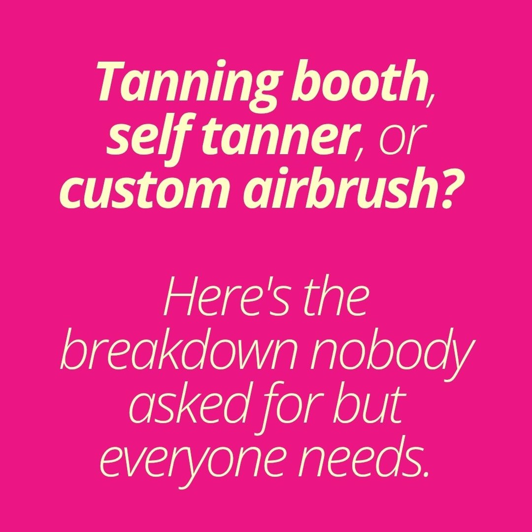 I get this question a lot — so let's settle it once and for all. ✨
The difference is the CUSTOM part. No two people have the same skin — and your tan shouldn't look like everyone else's either. 💋
Ready to experience the difference? Book through link in my bio or text me at 978-228-1172
📍Sun-Kissed Custom Tan, 62 Wingate St, Haverhill, MA, located inside Emerald Oasis Beauty Bar
#CustomSprayTan #NoUV #SafeTan #SunKissedCustomTan #HaverhillMA #GlowWithoutTheSun