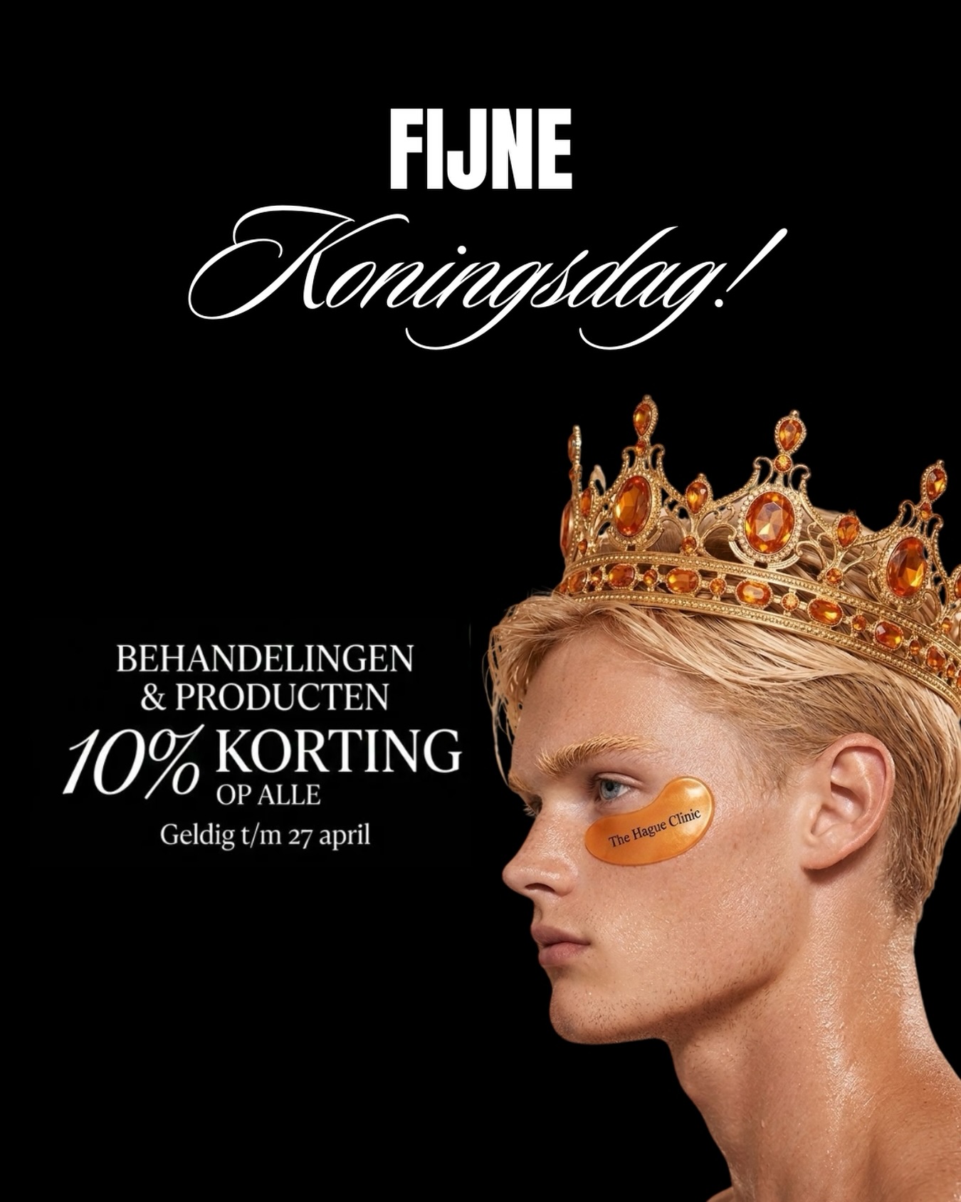 Fijne Koningsdag! 👑🧡
Vanaf vandaag t/m 27 april viert The Hague Clinic Koningsdag met 10% korting reserveren alle behandelingen én producten. Je mag ook voor later boeken, zolang je vóór 27 april boekt.
Kortingscode: KONING10
📅 Boek online: www.thehagueclinic.nl
📞 Bel/WhatsApp: 085 060 74 77
📧 E-mail: info@thehagueclinic.nl
LIKE, SAVE & FOLLOW als jij klaar bent voor jouw huidtransformatie.
🤍 @thehagueclinic
#koningsdag #koningsdag2026 #thehagueclinic #denhaag #huidkliniek