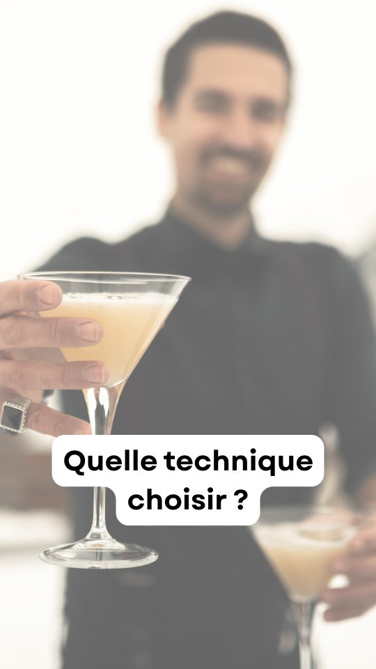 Quelle technique choisir ?
Abonne-toi pour plus d'astuces sur la mixologie
#justshakeit #mixologie #cocktails