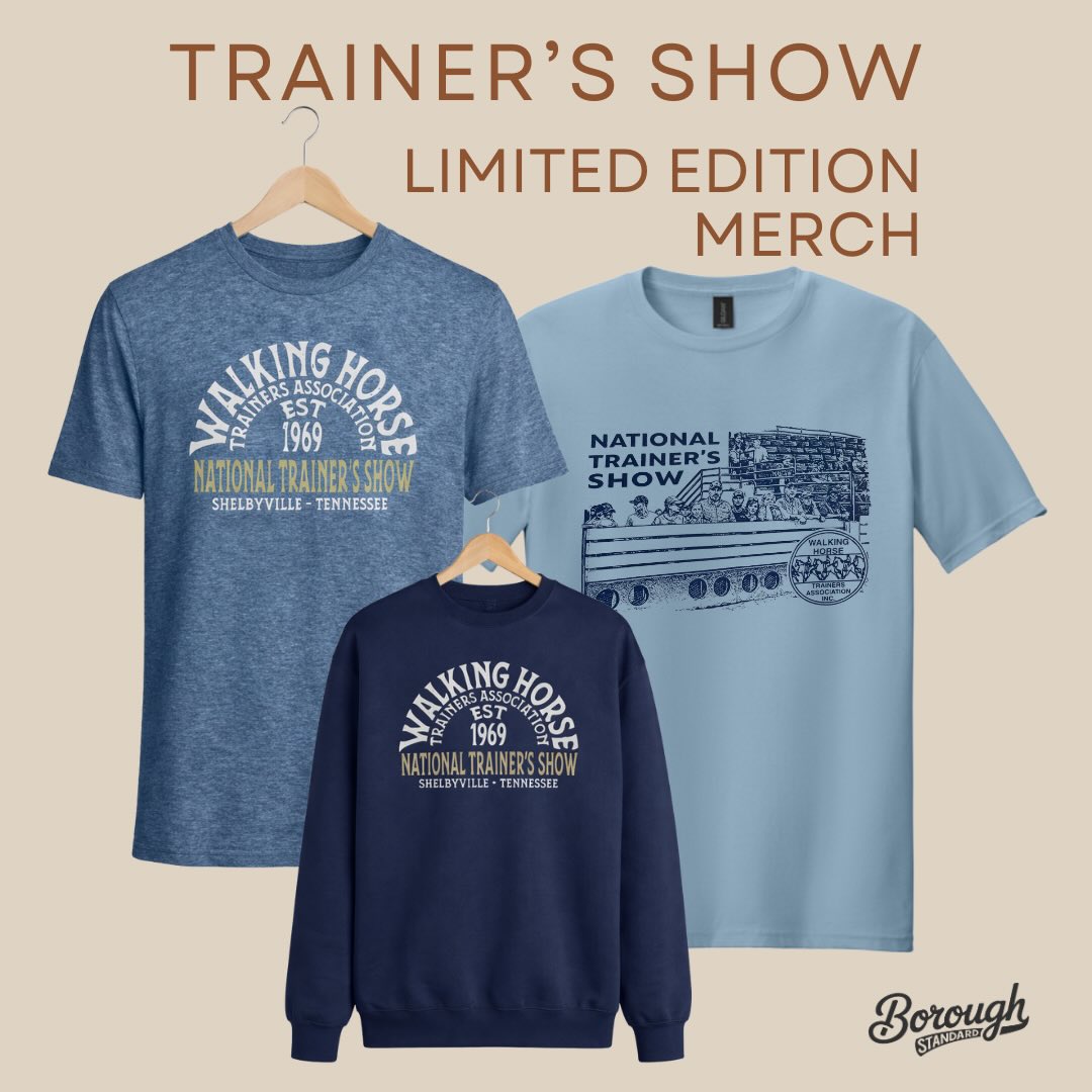 🐴 Rumor has it your horse will be better behind if you’re wearing these shirts.. We have limited stock still available! Use the link in our bio to take you straight to the shirt of your dreams!
Don’t forget, our light blue Nostalgia Tee features a list of all the winners since 1969 on the back! 🌹