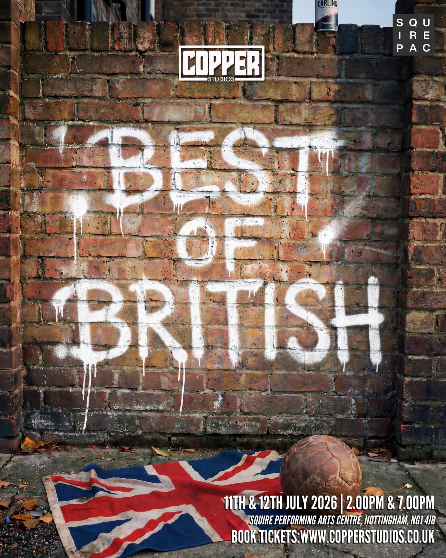 Our Summer Showcase 2026 is……
BEST OF BRITISH🇬🇧☕️👑
A spectacular celebration of the very best of British icons, music, film, and theatre, Featuring all Copper Studios classes, over 250 performers will take to the stage LIVE at the Square Performing Arts Centre for a truly unforgettable event 🎭
📅 11th & 12th July 2026
Expect an electrifying line-up inspired by the nation’s greatest:
🎤 Legendary British music
🎬 Iconic film moments reimagined on stage
🎭 Timeless theatre and brilliant British storytelling
💃 Show-stopping choreography fit for the West End
From our shining stars aged 3 years old to our phenomenal 18-year-old graduates taking their final bow 🎓 this is set to be a proper celebration of talent, passion, and British pride.
🎟️ Tickets on sale soon
#BestOfBritish #SummerShowcase2026 #RuleBritannia
