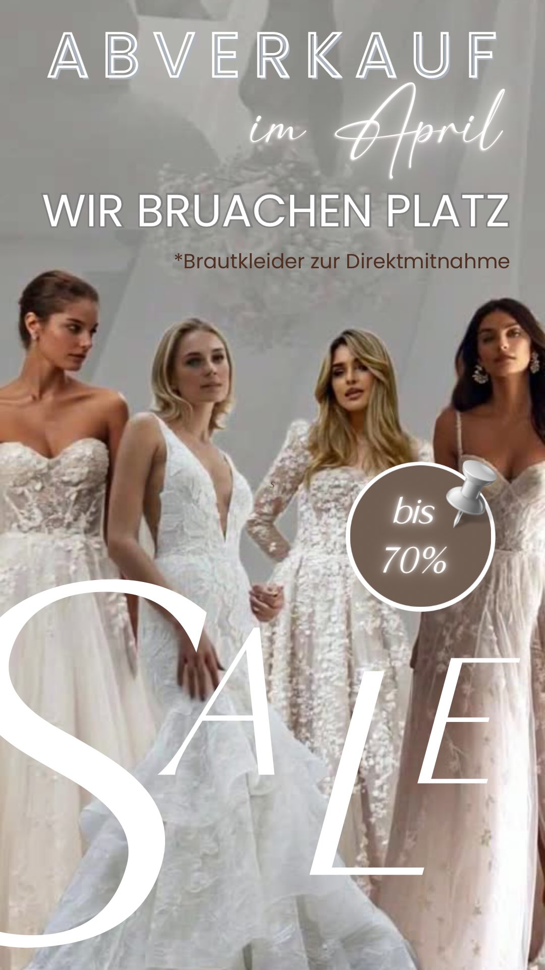 ➤ Aufgepasst, Bride-to-be!
➤ Jetzt ist deine Zeit
Wir schaffen Platz für Neues –
und viele unserer Brautkleider dürfen jetzt weiterziehen…
Viele Kollektionskleider im Haus,
stark reduziert & sofort verfügbar.
Bis zu 𝟕𝟎% Rabatt.
Die begehrtesten Termine sind oft schnell ausgebucht – sichere dir deinen gerne rechtzeitig. Link 🔗 in der Bio.
#sale #brautkleider #solingen #allesmussraus #brautmode
BRAUTLIEBE
SOLINGEN
ABVERKAUF
BRAUT 2026
HOCHZEIT