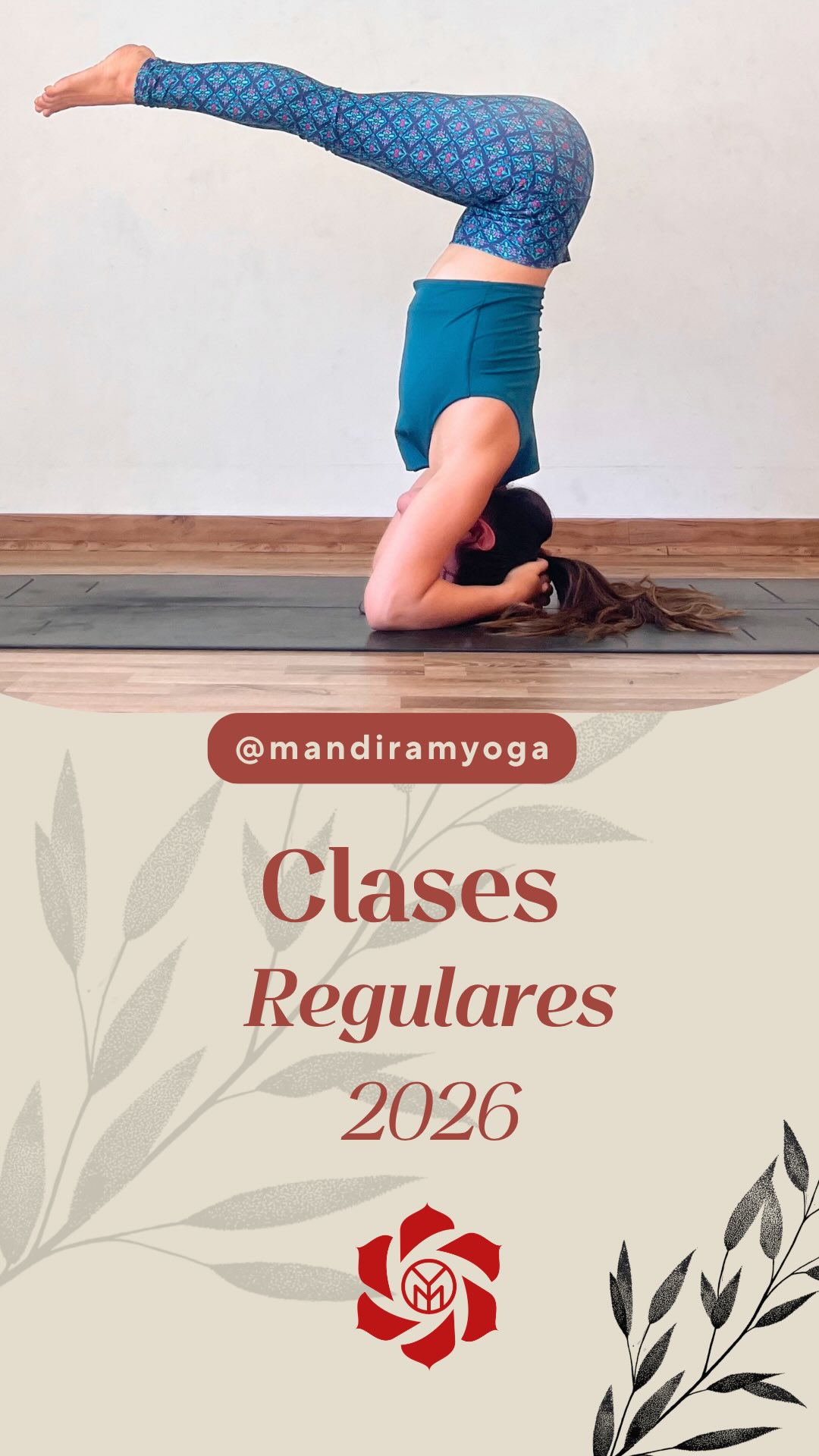 Nuestras clases regulares 2026 🧘♀️
Mandiram es una comunidad de practicantes.
Es un refugio donde puedes pausar, respirar y encontrarte.
Además desarrollar un potencial físico y mental en cada una de nuestras clases🧘♀️
🔥Clases 2026:
🕉 Meditación
🌬 Pranayama
🌙 Yoga Nidra
🤍 Hatha Yoga
🔥 Vinyasa Yoga
✨ Ashtanga Yoga
💪 Yoga Training
Tenemos variedad de clases y horarios aptas para todos los niveles🧘♀️
Hoy puedes ser parte de esta comunidad con la promo Anual:
✨ Con acceso libre e ilimitado por 12 meses
✨ O con nuestros planes mensuales.
Si quieres información sobre nuestras clases,
escribe MANDIRAM y déjanos un DM.
Ve a nuestro perfil para conocer nuestro horario 🤍