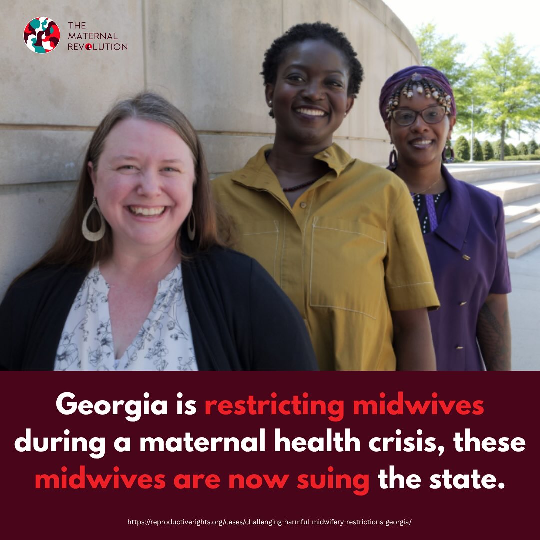 Georgia is facing one of the worst maternal health crises in the United States, while restricting midwives who help fill critical gaps in care.
Nearly half of Georgia counties lack maternity care. Rural hospitals are closing. Many families must travel long distances just to give birth.
Research shows midwives help reduce maternal deaths, especially in maternity care deserts. Expanding midwife care could help avert up to 41% of maternal deaths.
Now, a coalition of Georgia midwives is suing the state, arguing that restricting care during a provider shortage puts families at greater risk.
What YOU can do:
• Contact Georgia legislators
• Support midwife organizations
• Share information
• Vote in state and local elections
Maternal health shouldn’t depend on your ZIP code.
#MaternalHealth #MidwivesSaveLives #GeorgiaHealthcare #MaternalMortality #BirthEquity #RuralHealthcare #WomensHealth #PublicHealth #MaternalCareDeserts #SupportMidwives
#thematernalrevolution
#mothers
#moms
#mom
#mother
#momma
#mama
#RuralHealthcare
#MaternalCareDeserts
#equality
#equalityformoms
#maternalequality
#maternalmentalhealth
#momtobe
#maternal
#pregnancy
#birth
#birthing
#PublicHealth
#BirthEquity
#MidwivesSaveLives
#GeorgiaHealthcare
#MaternalMortality