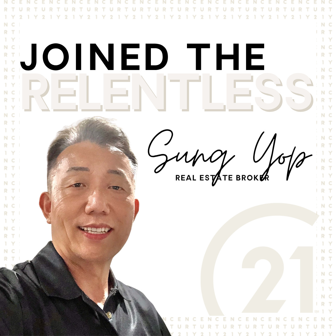 Welcome Sung Yop to our Bellevue branch, CENTURY 21 Real Estate Center Metro Seattle Properties! Here’s to new opportunities and continued success ahead!👏✨
#WelcomeToC21#JoinedTheRelenetless