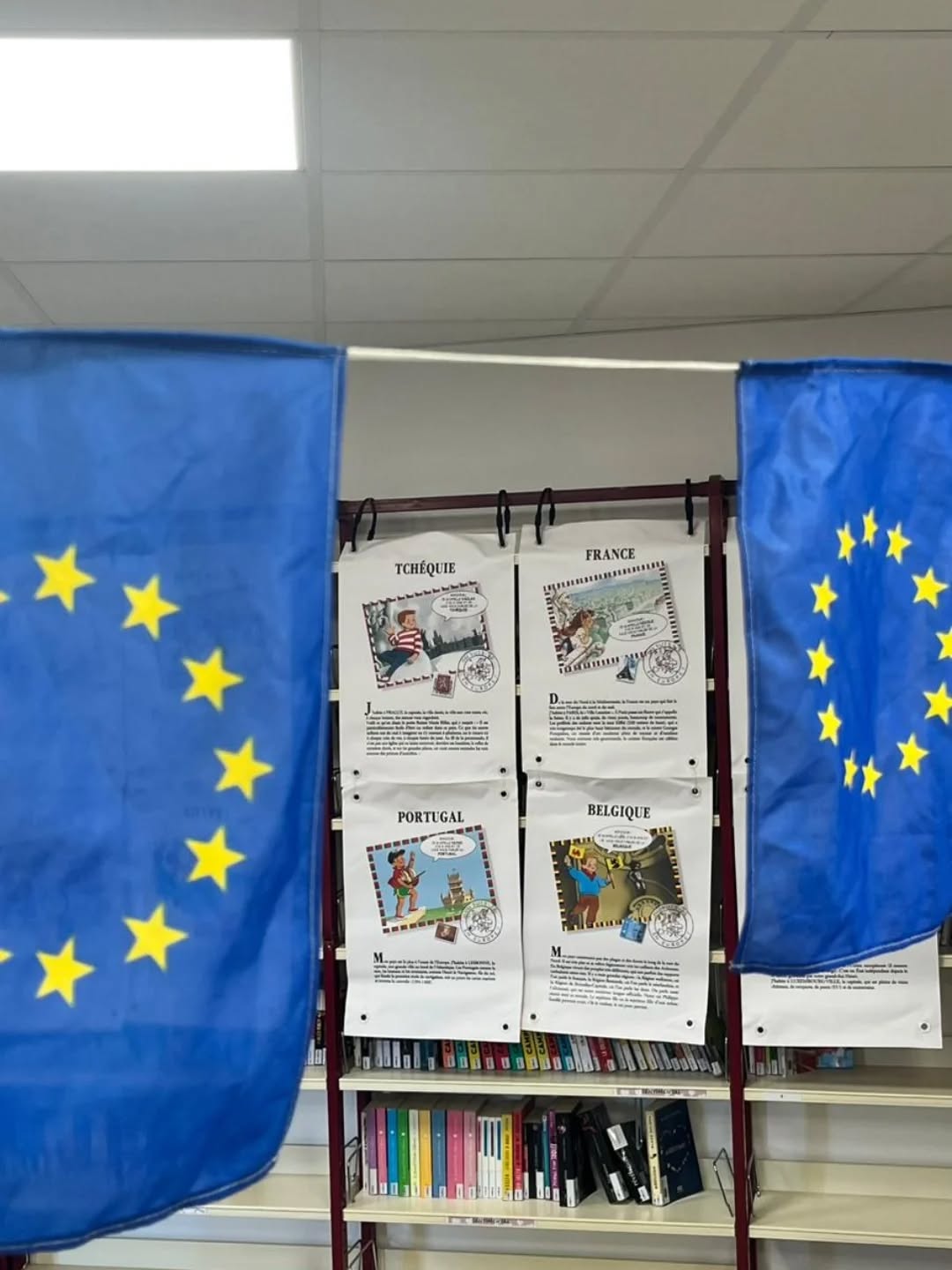 🇪🇺 Une matinée 100% Europe à l’Institution Maintenon de Sommières !
Ce 6 mai, nos volontaires européenne ont animé plusieurs ateliers et jeux autour de l’Europe pour les collégiens :
Les petits européens; Le pont des langues ; Europoly; Au fil de l’Europe.
Un grand merci aux élèves et à l’équipe pédagogique pour leur accueil et leur enthousiasme 💙🇪🇺
#MaisonDeLEurope #jolimoisdeleurope #Europe #JournéeEuropéenne #UnionEuropéenne