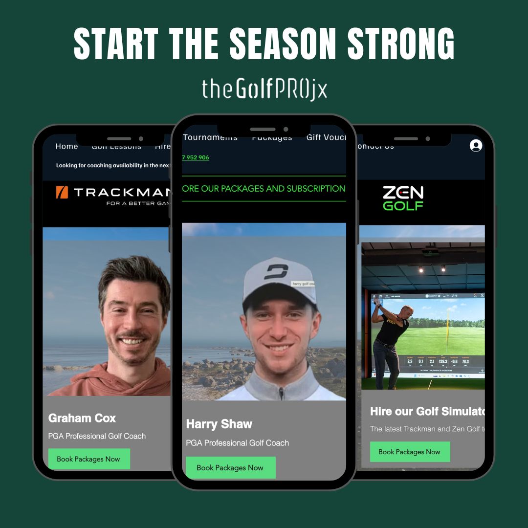 Start the Season Strong ⛳️
Golf season doesn’t start on the first tee… it starts with the work you put in beforehand. If you want to step onto the course feeling confident, consistent and ready to score, now’s the time to sharpen your swing.
Get ready for the season by using our TrackMan-powered practice bays, booking a lesson with our PGA golf professional coaches, dialling in your distances and gapping and building consistency before your first round.
A few focused sessions now can make all the difference when it matters on the course.
🔗 Link in bio
www.thegolfprojx.com
#thegolfprojx #trackman #golf #golftips #indoorgolf