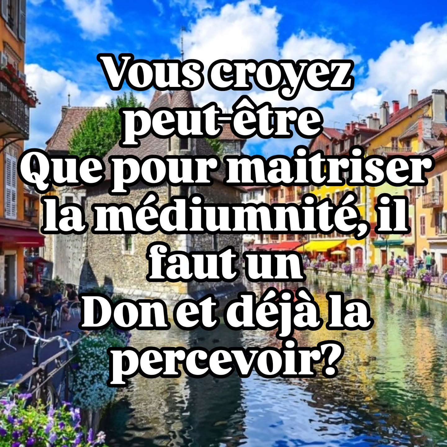 Un super encadrement vous attend ! On sera là pour prendre soin de vous et vous apprendre ! Les retours ? "C'érait bien plus facile qu'on croyait !"
#stagemediumnité
#médiumnité
Plus d'info, prix, reservation, cliquer sur le lien ci-dessous !