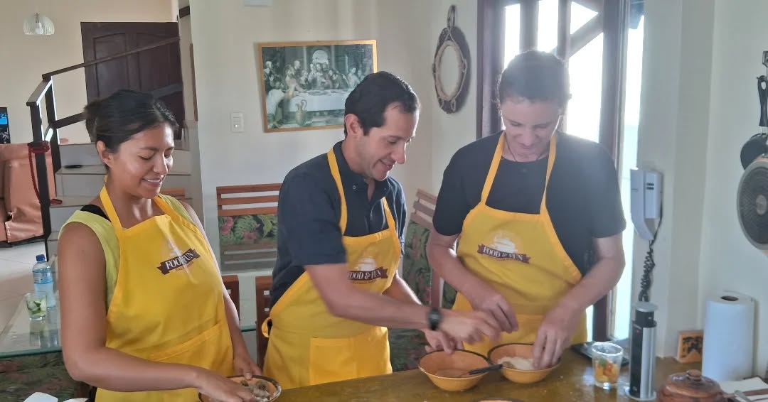 Food from Bahia is part of the culture.