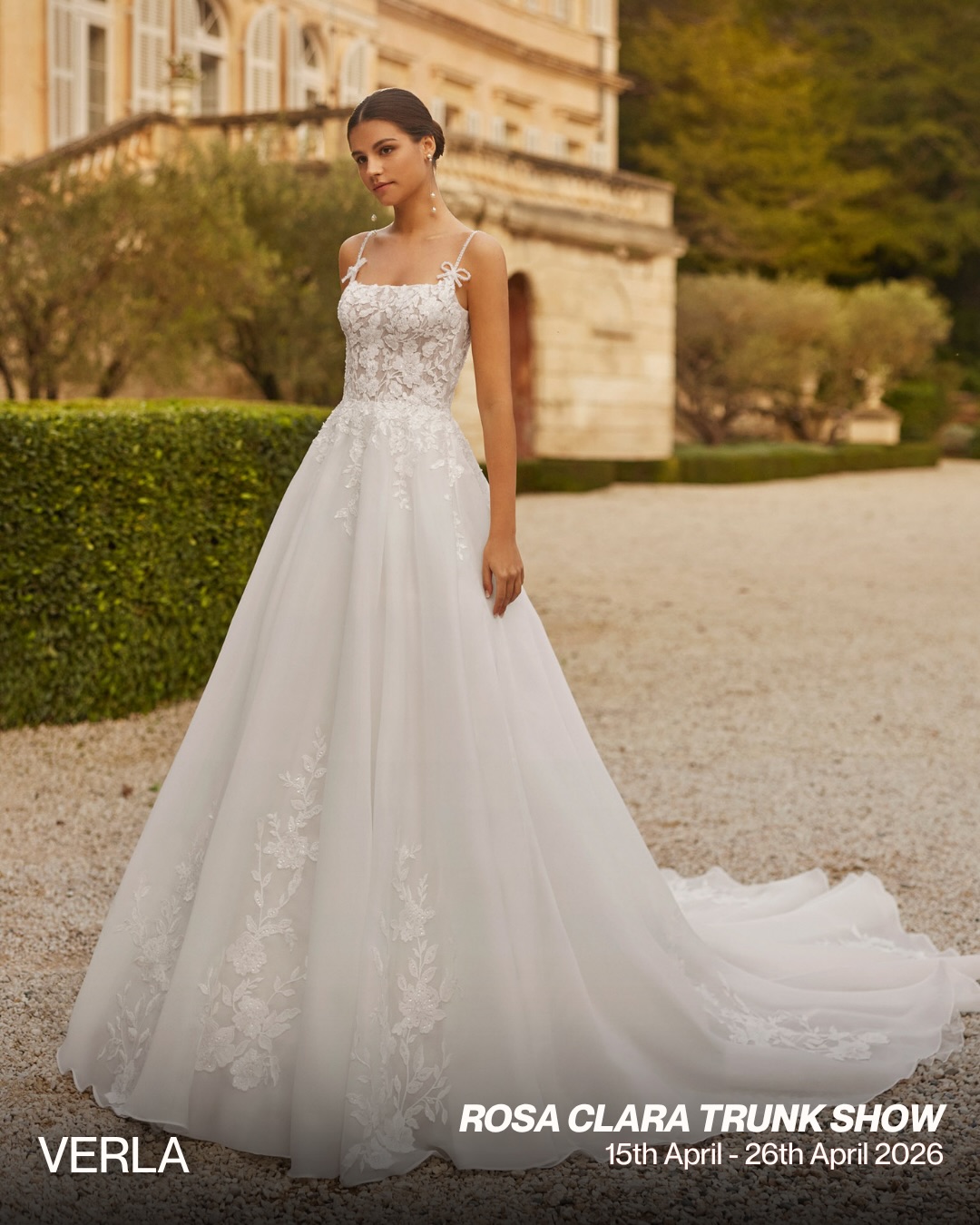 ROSA CLARA TRUNK SHOW - PART 2 ⭐️
Some more gorgeous gowns that will be available at Veil & Bloom boutique between 15th-26th April!
Book your free fitting today with the link in our bio 🩷