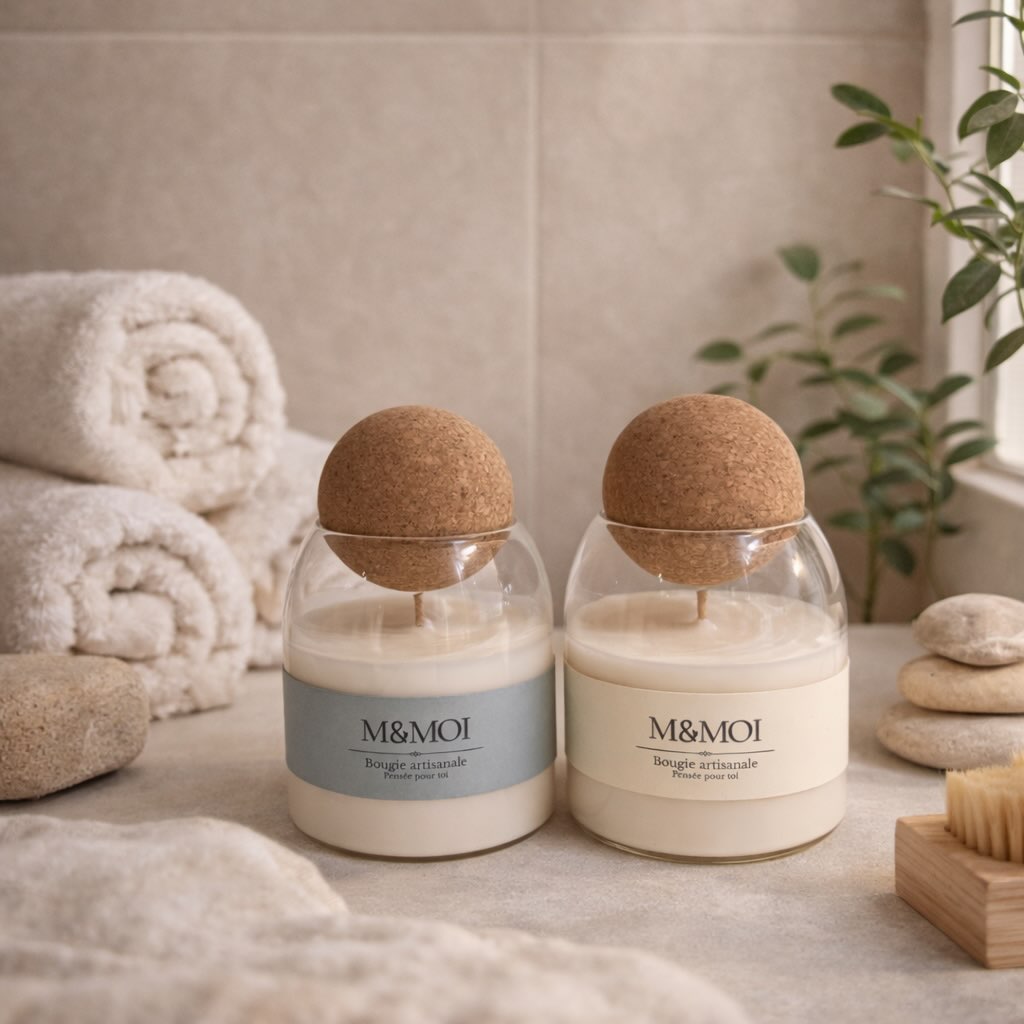 ✨ Ton moment M&MOI ✨
Apportez une touche de douceur et d’élégance à votre intérieur avec nos bougies M&MOI, pensées pour transformer chaque instant en moment de bien-être.
Présentées dans un joli contenant en verre avec un couvercle en liège naturel, elles allient minimalisme et raffinement pour s’intégrer parfaitement à une ambiance cocooning.
Coulées à la main avec soin, ces bougies artisanales diffusent une atmosphère apaisante, idéale pour se détendre, créer une ambiance spa à la maison ou sublimer votre décoration.
🤍 Un design épuré
🤍 Une fabrication artisanale
🤍 Une invitation à la détente
M&MOI – Pensé pour toi 🫧 #candlemaking #candles #homeinspirations #handmadewithlove❤️ #inspirationoftheday