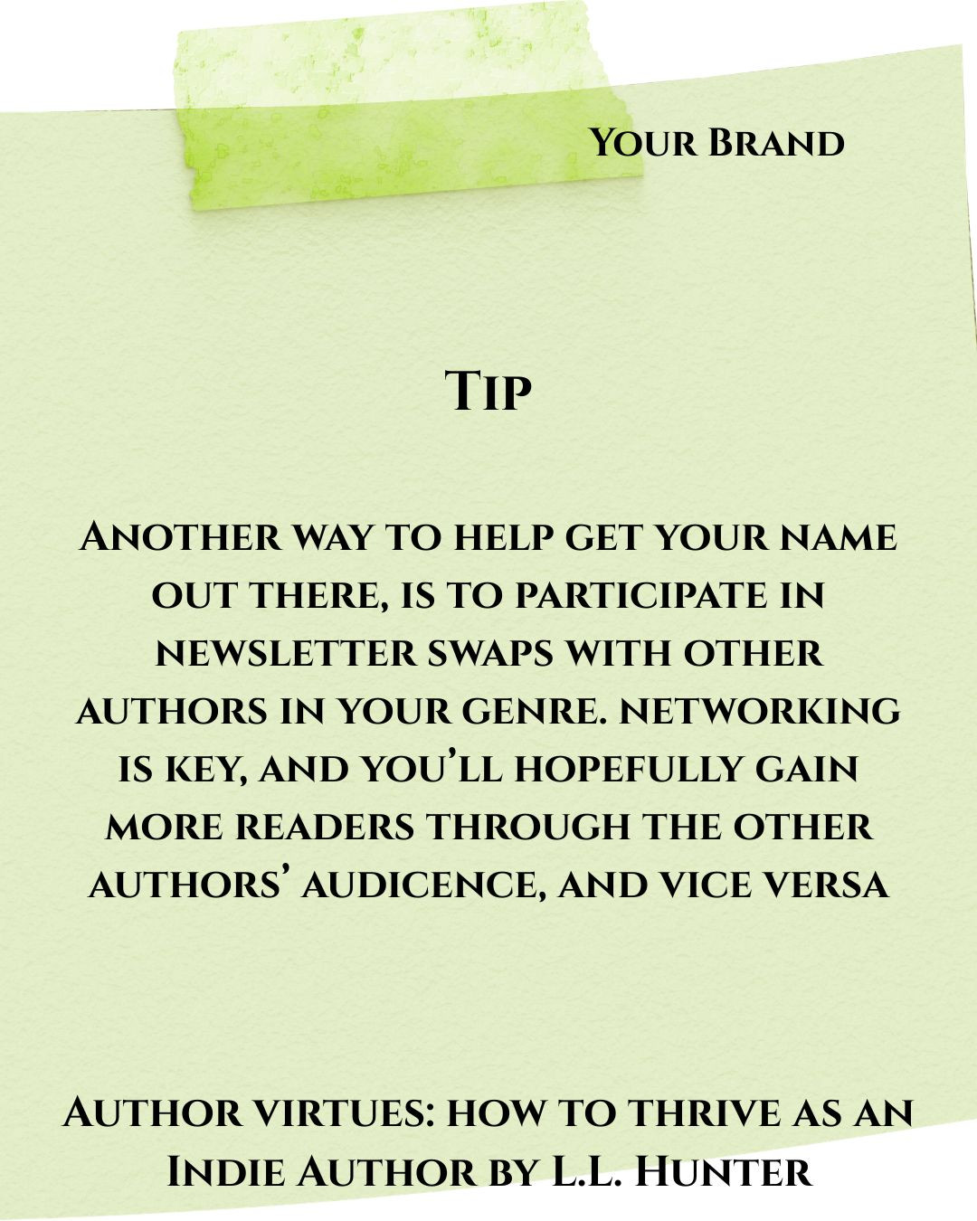 Newsletter swaps are a great way to network and to get your name recognised in your chosen genre.
My book Author Virtues: How to Thrive as an Indie Author is full of helpful tips for all indie authors, new and established. Preorder it now:
https://www.llhunterbooks.com/authorvirtues
