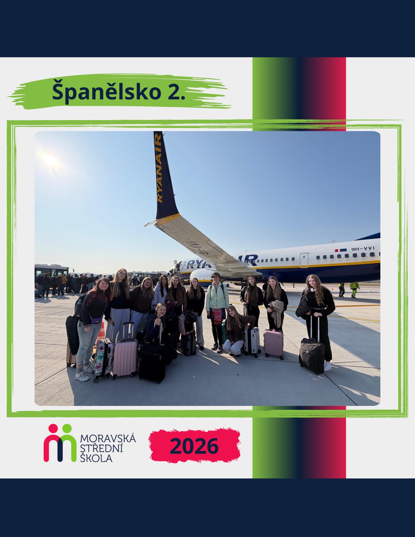 Naše letošní španělské dobrodružství bylo opět naprosto jedinečné! ☀️🌊 Naši žáci objevovali krásná místa jako Benidorm a Alicante. Součástí programu byla také výuka s rodilými mluvčími, díky které si mohli vyzkoušet jazyk přímo v praxi. 📚✨ Užili si spoustu společných zážitků, nádherné výhledy i atmosféru u moře. 📸 Zážitky plné inspirace a nových zkušeností, na které budeme ještě dlouho vzpomínat! 💙
#Španělsko #CestaZaPoznáním #StudentskýVýlet #Benidorm #Alicante: