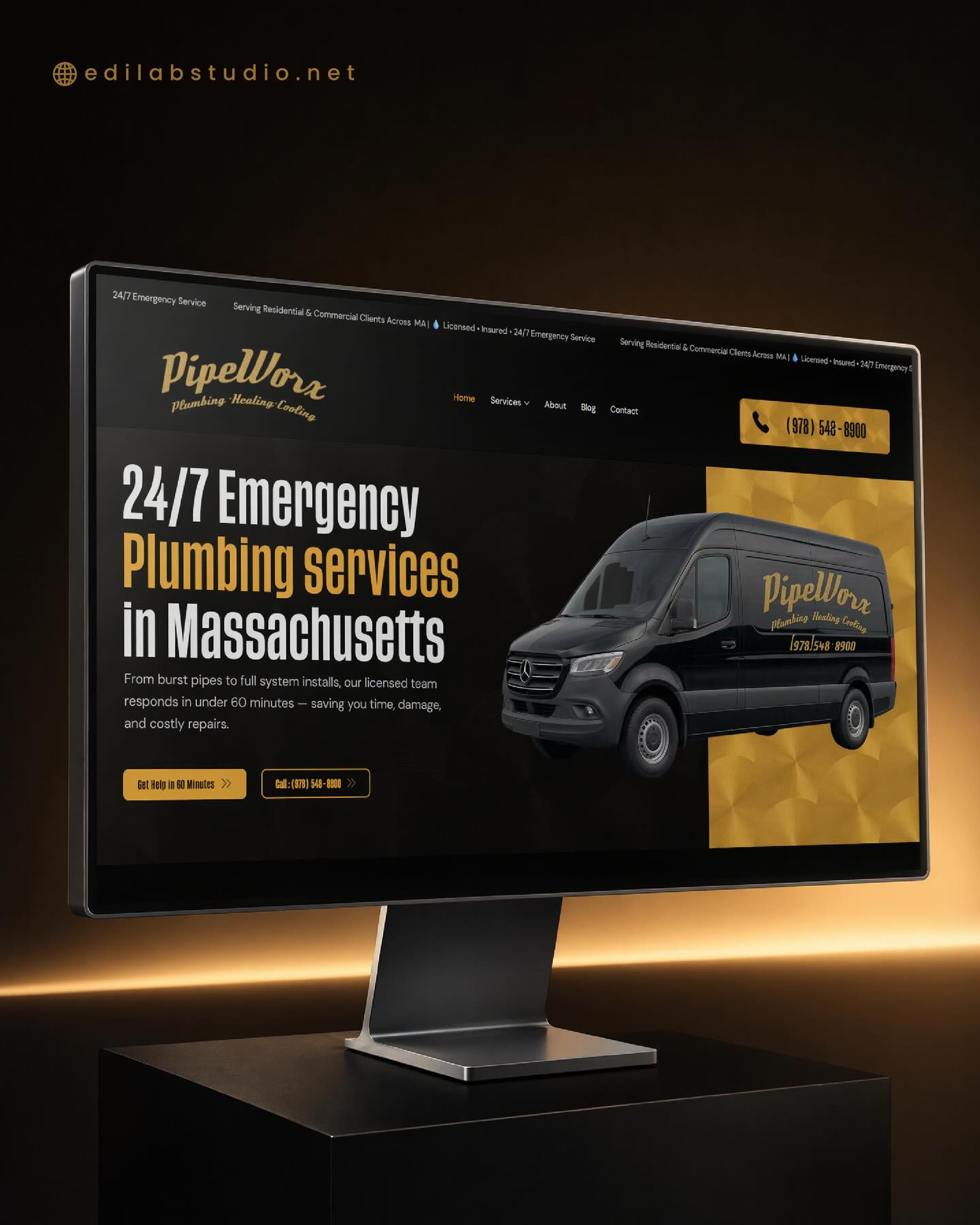 🚨 Another powerful website delivered by Edilab Studio
We just launched the new website for PipeWorx Mechanical — built to convert visitors into real customers. 💻🔥
This custom website was strategically designed with:
✅ High-converting structure
✅ Premium black & gold branding
✅ SEO optimization for Google ranking
✅ Fast-loading mobile-friendly design
✅ Clear service pages for Plumbing, HVAC & Mechanical Services
✅ Lead generation-focused layout with strong calls to action
At Edilab Studio, we don’t just make websites look good… we build digital machines that generate leads and grow businesses. 📈
Need a website that actually works for your business?
📩 DM us today.
#WebsiteDesign #WebDevelopment #SEO #PlumbingWebsite #HVACMarketing