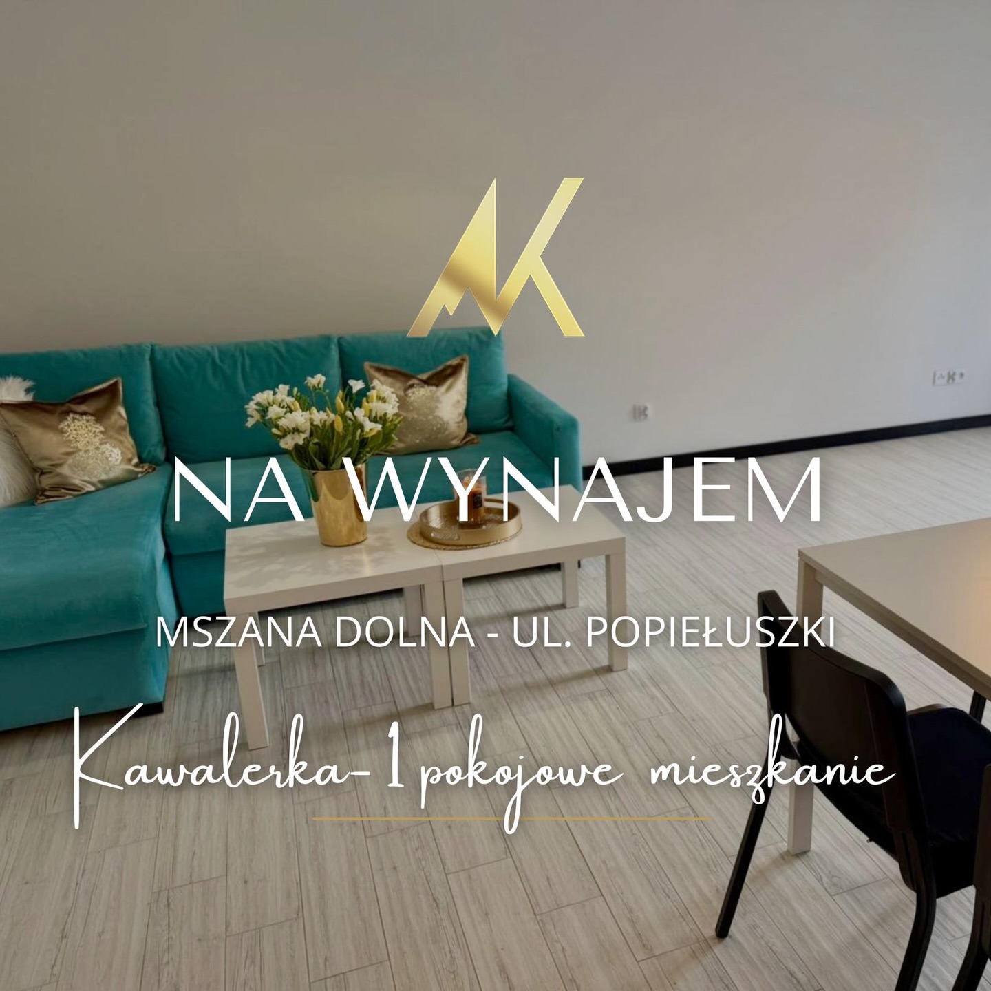 💰1 750 zł miesięcznie
✨ Kawalerka na wynajem | ul. Popiełuszki 17, Mszana Dolna ✨
🏡 Funkcjonalna kawalerka gotowa do zamieszkania
📍 Świetna lokalizacja – spokojna, zielona okolica
🏢 2. piętro
🛋️ Przestronny pokój (salon + sypialnia w jednym)
🍽️ Oddzielna kuchnia
🚿 Łazienka
👕 Duża szafa wnękowa
🌿 Balkon z widokiem na tereny zielone
🚗 Miejsce parkingowe (zewnętrzne, bezpłatne)
💸 Koszty:
• 1750 zł – czynsz najmu
• ok. 280 zł – czynsz administracyjny
• media według zużycia
📅 Minimalny okres najmu: 12 miesięcy
💼 Idealne dla singla lub pary
✨ Gotowe do wprowadzenia od zaraz
🤝 Skontaktuj się z nami już dziś, aby uzyskać więcej informacji lub umówić się na spotkanie.
🔗 https://www.apexkoncept.pl/mieszkania/przytulna-kawalerka-w-centrum-miasta-mszana-dolna
_____________
📍Mszana Dolna, ul. Starowiejska 4C
☎️ tel. 798 370 312
📩 anna@apexkoncept.pl
📲 apexkoncept.pl
#wynajem #kawalerka #nieruchomosci #mieszkanienawynajem #mszanadolna