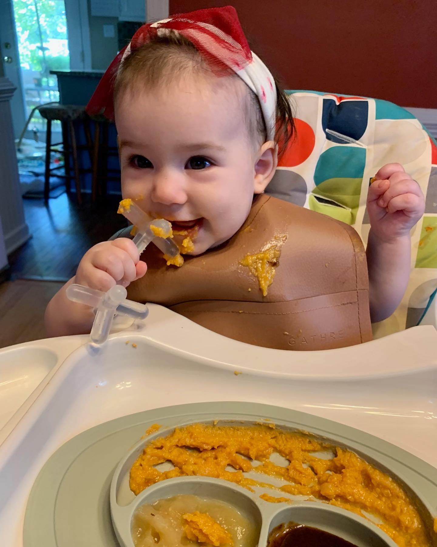Some great #feeding tips from our #feedingtherapist extraordinaire, Amanda Hanlon @pandahanlon
“Teethers with protuberances like the Beckman tried shoe or the moon jack are great options for improving oral motor awareness and coordination and little ones. Nora loves using hers in place of a spoon!”